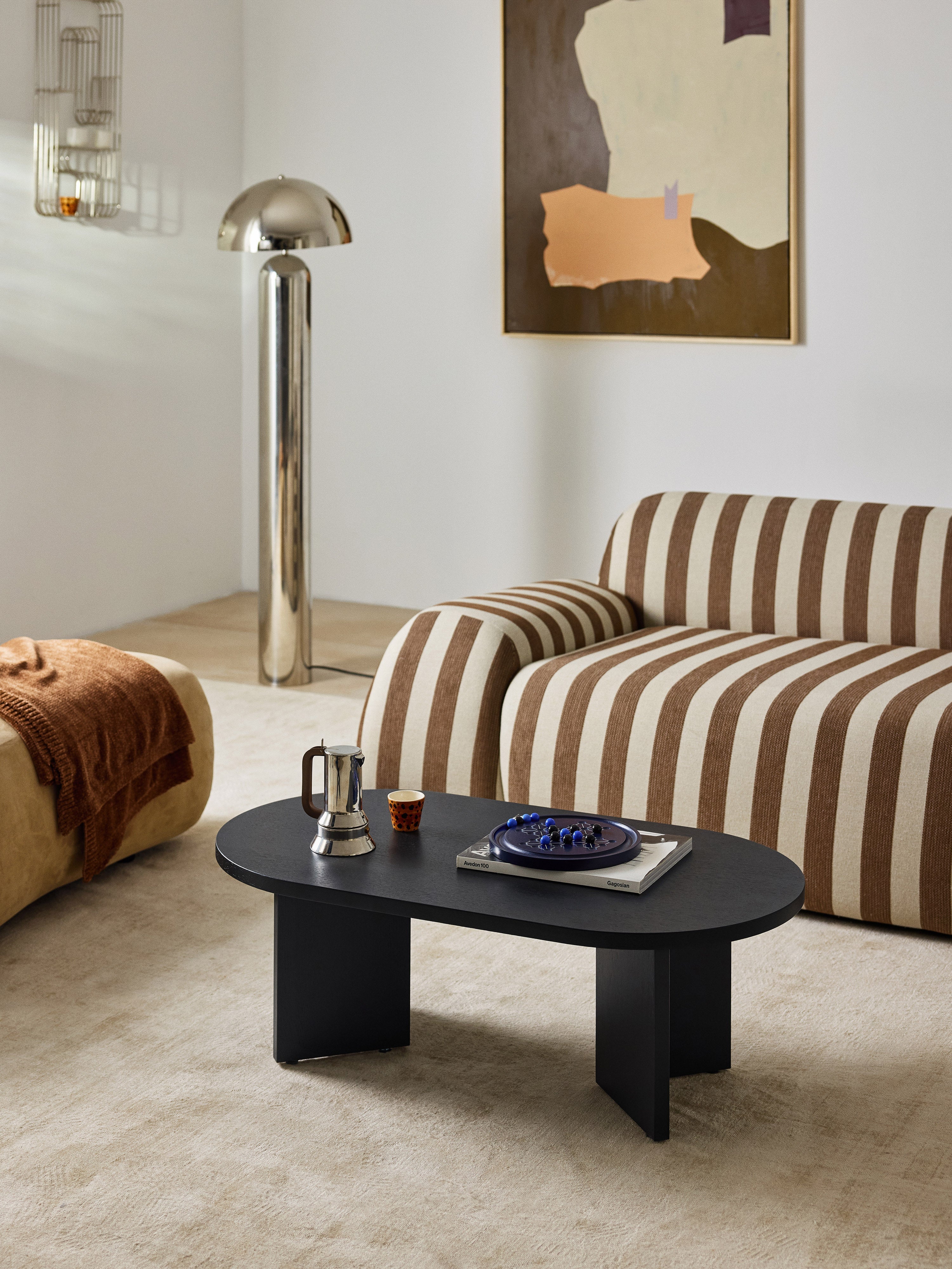 Toni Oval Wooden Coffee Table