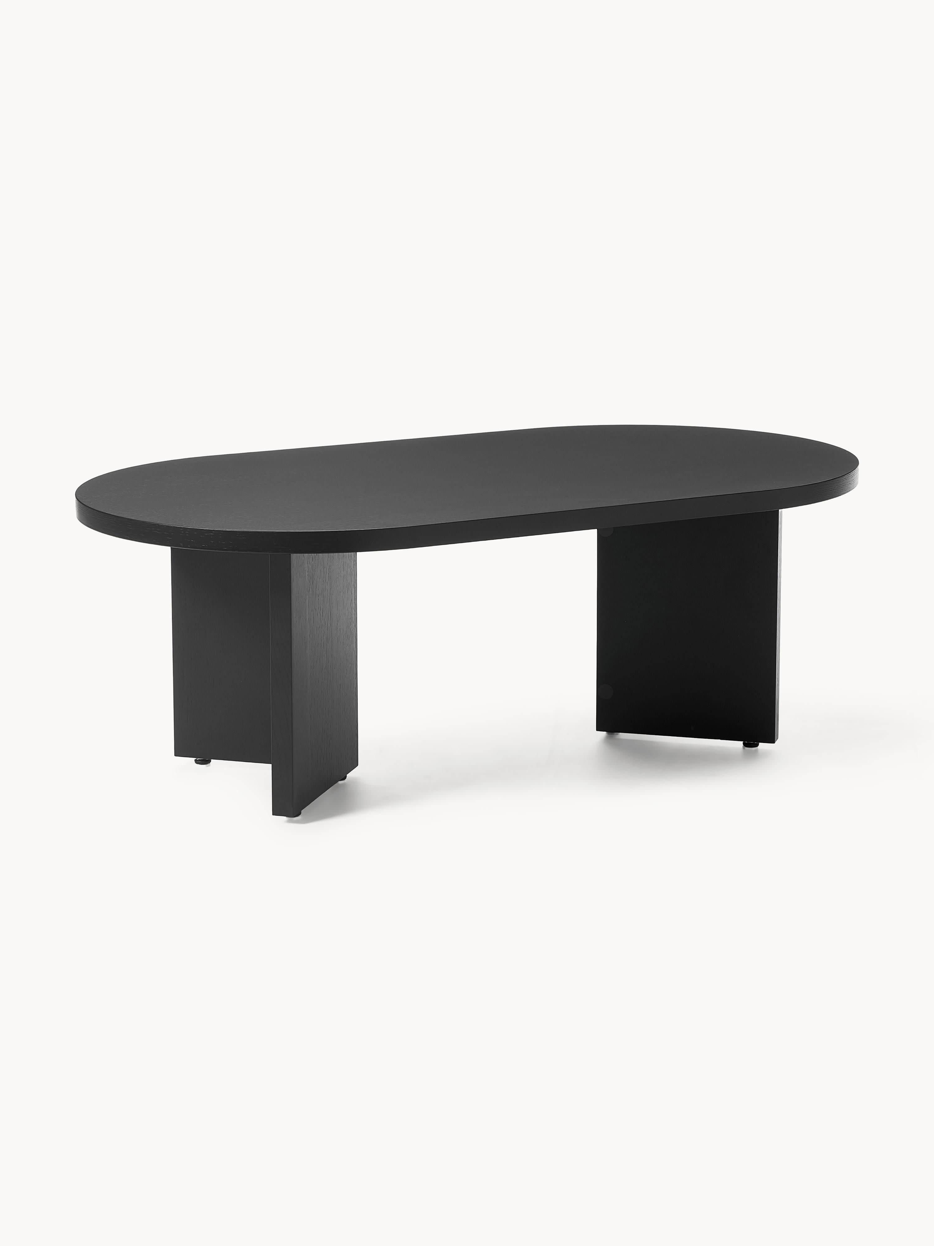 Gallery image 1 - Oval Wooden Coffee Table Toni