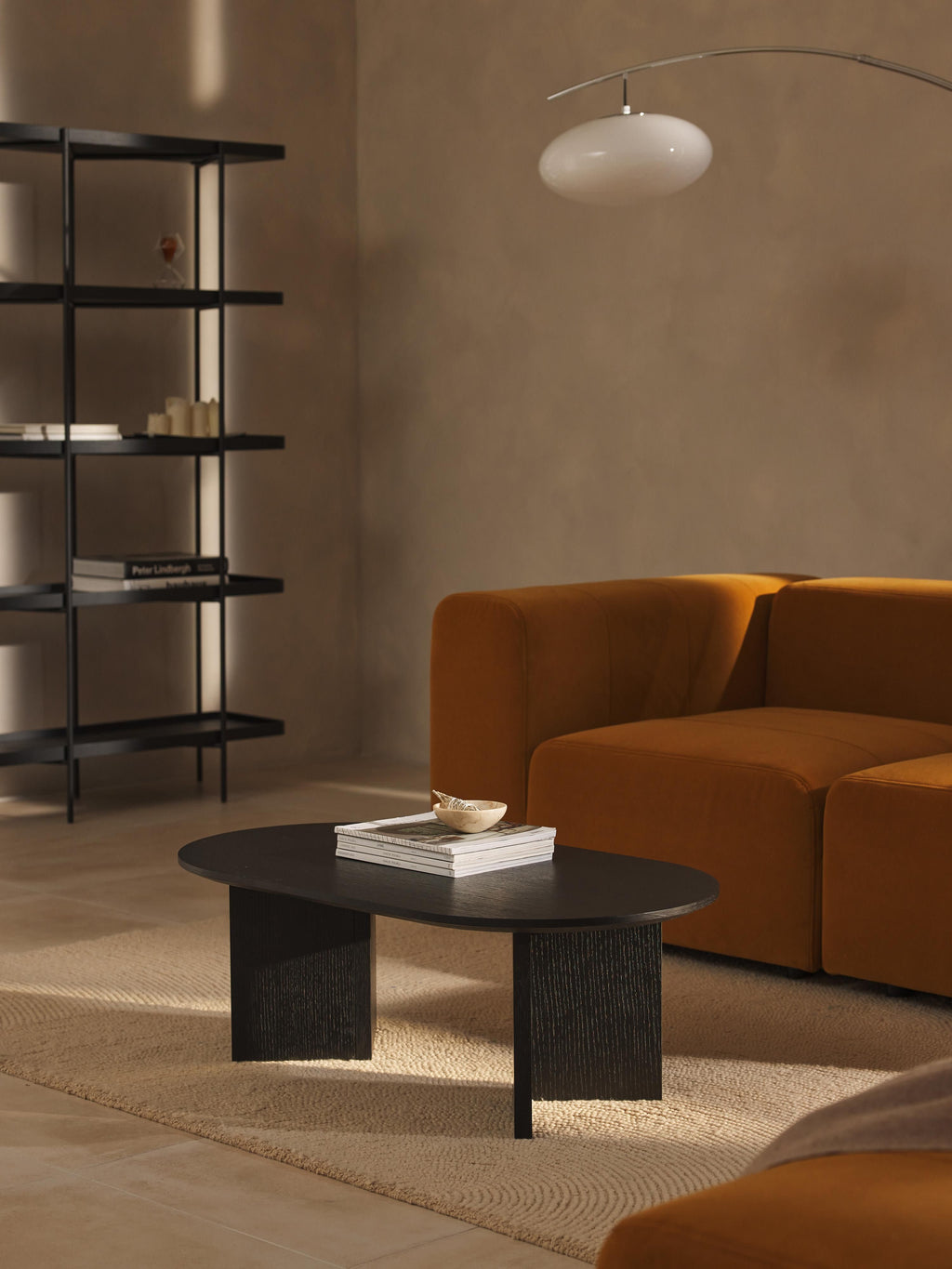 Toni Oval Wooden Coffee Table