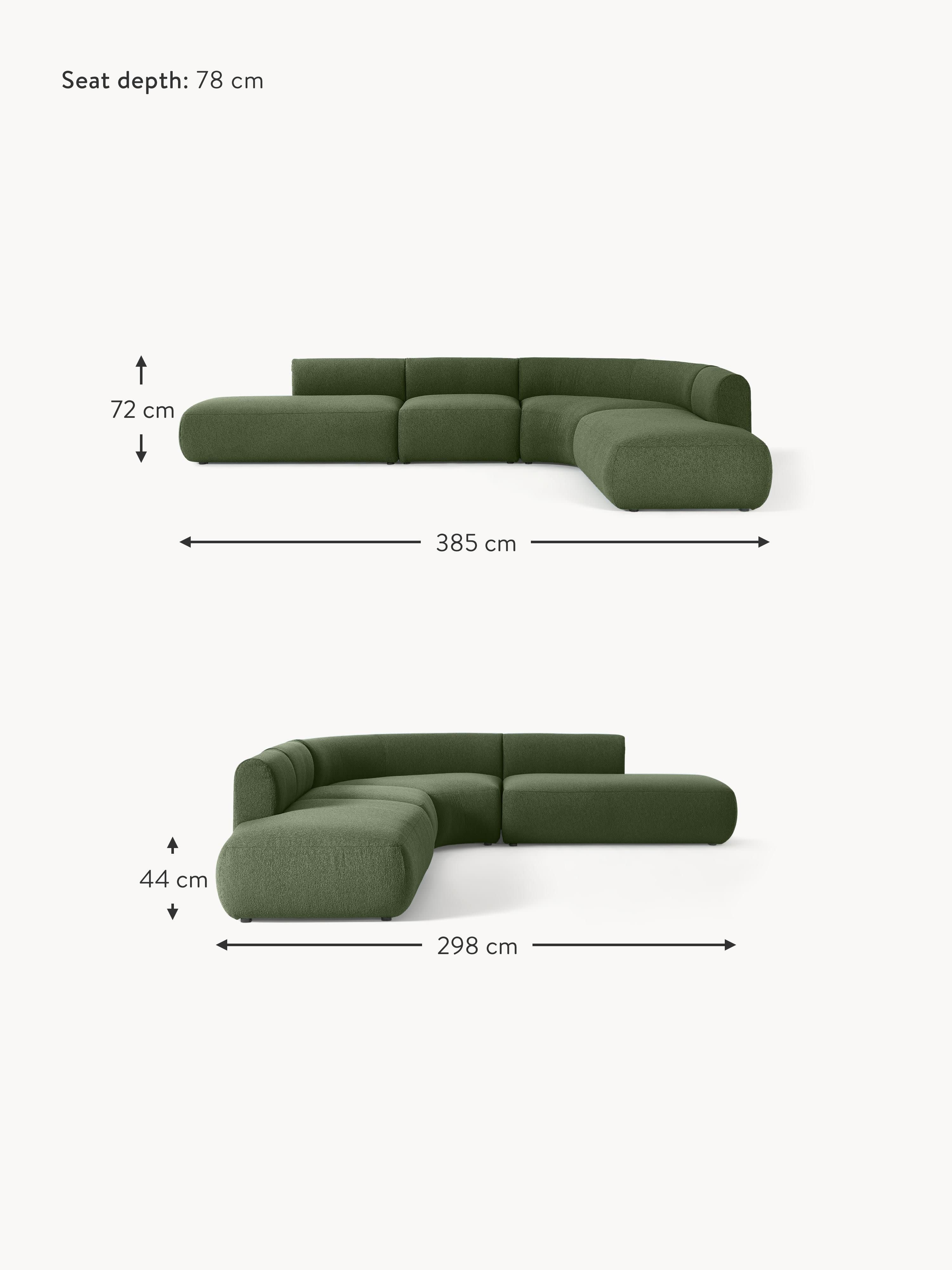 Sofia XL Modular Bouclé Corner Sofa