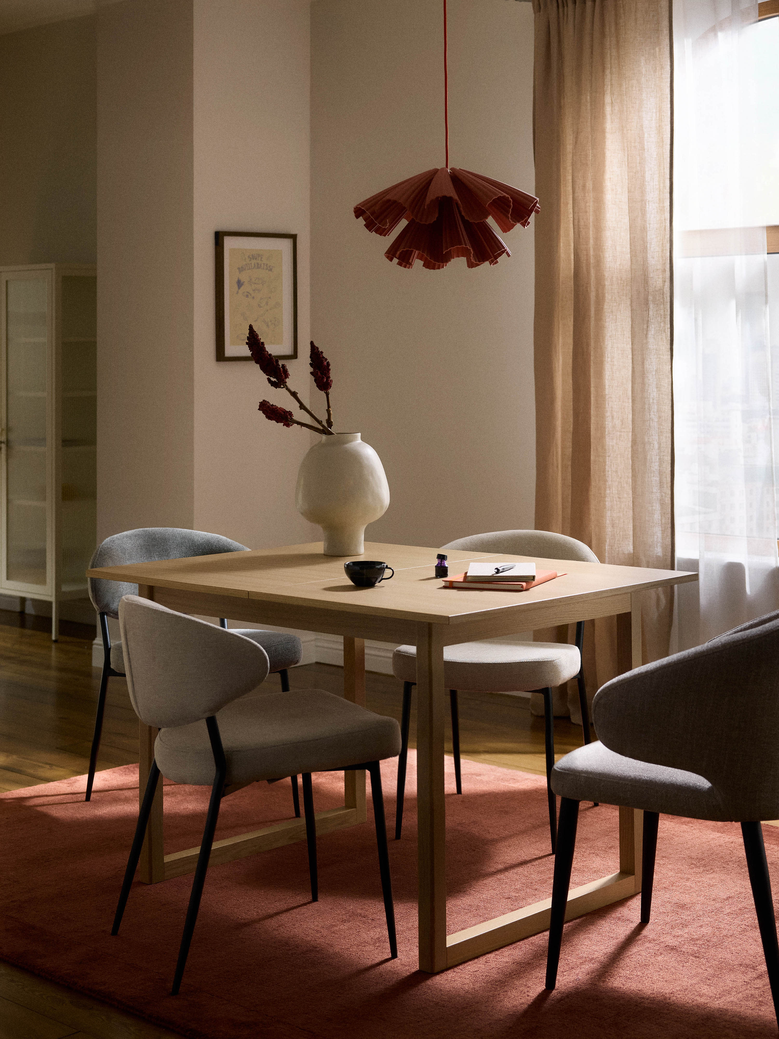 Calla Extendable Dining Table, in various sizes