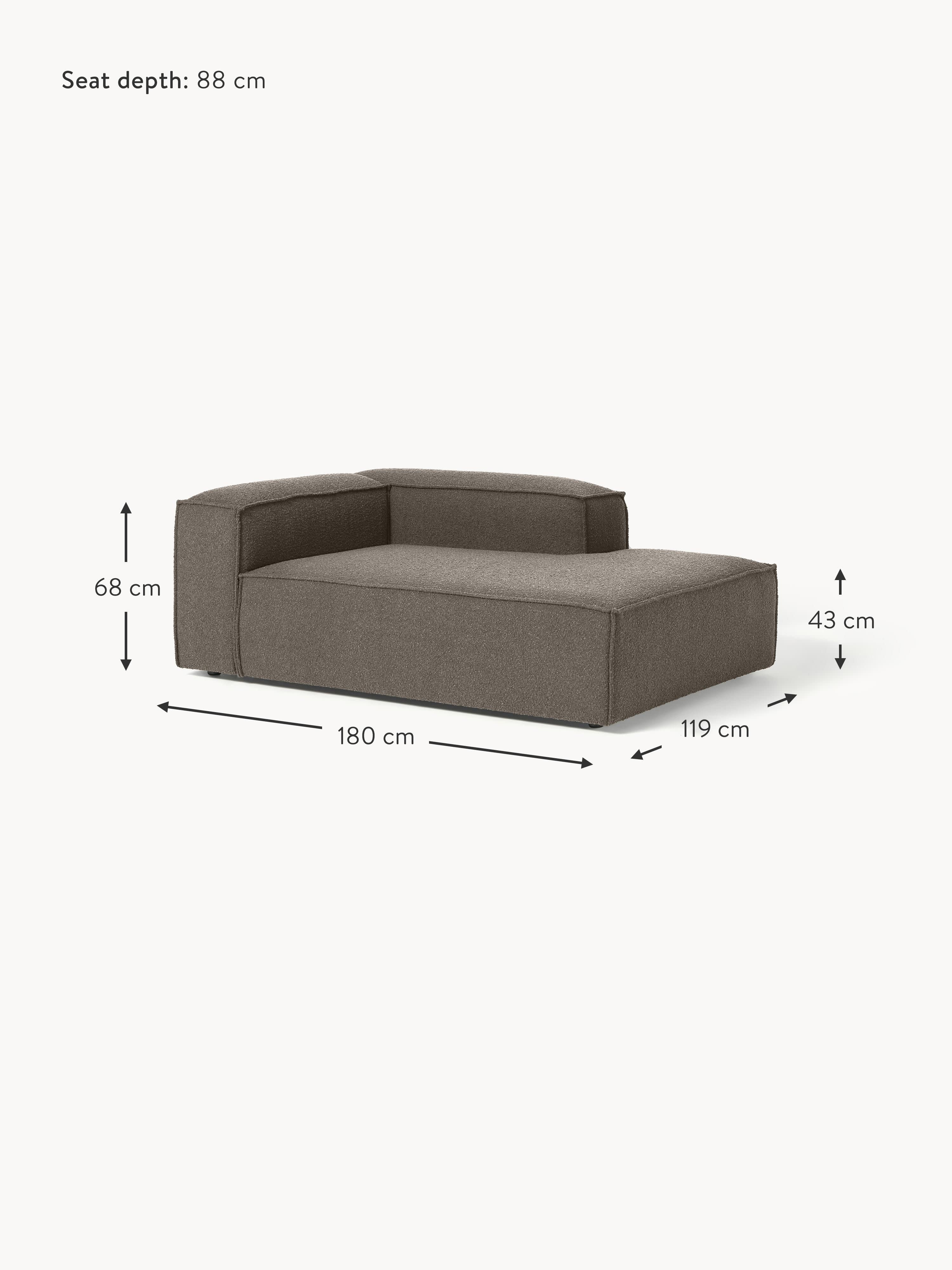 Lennon Bouclé Corner Chaise Module