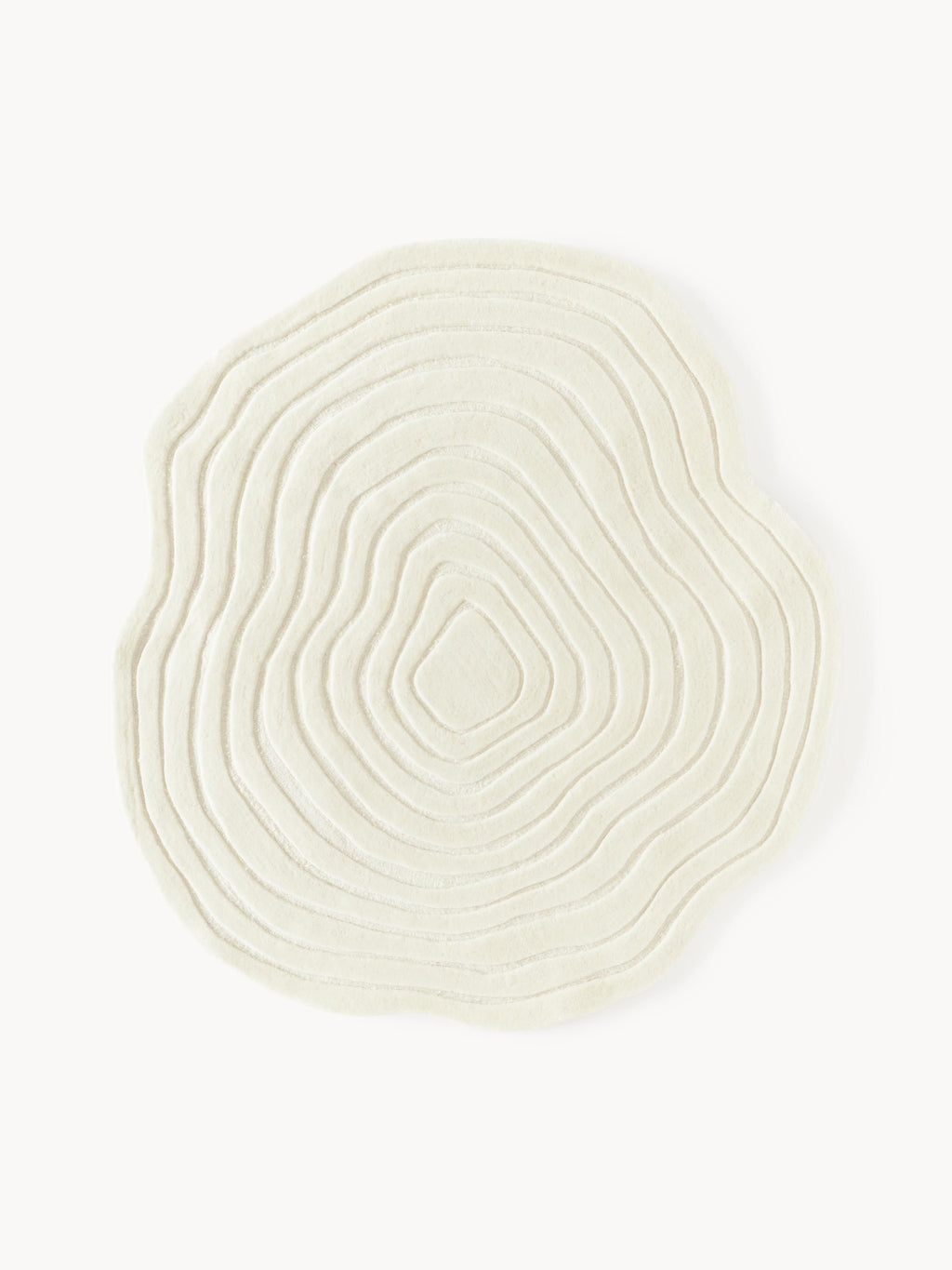 Gallery image 1 - Organic-Shaped Hand-Tufted Wool Rug Niria