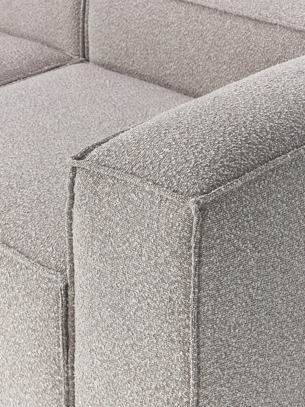 Lennon Bouclé Modular Corner Sofa (3-seater)