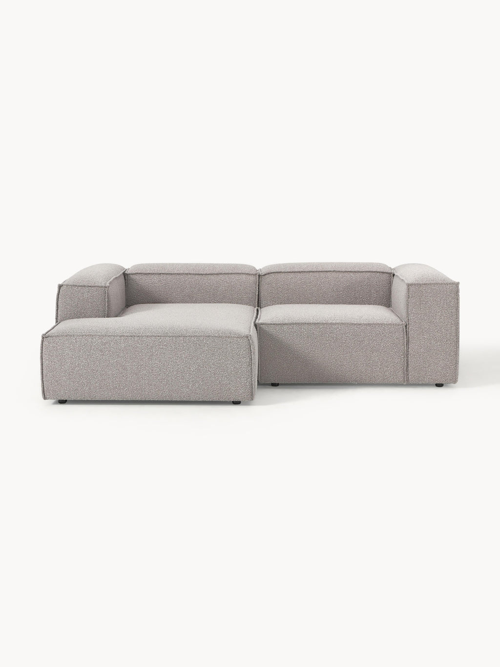 Gallery image 1 - Bouclé Modular Corner Sofa Lennon (3-seater)