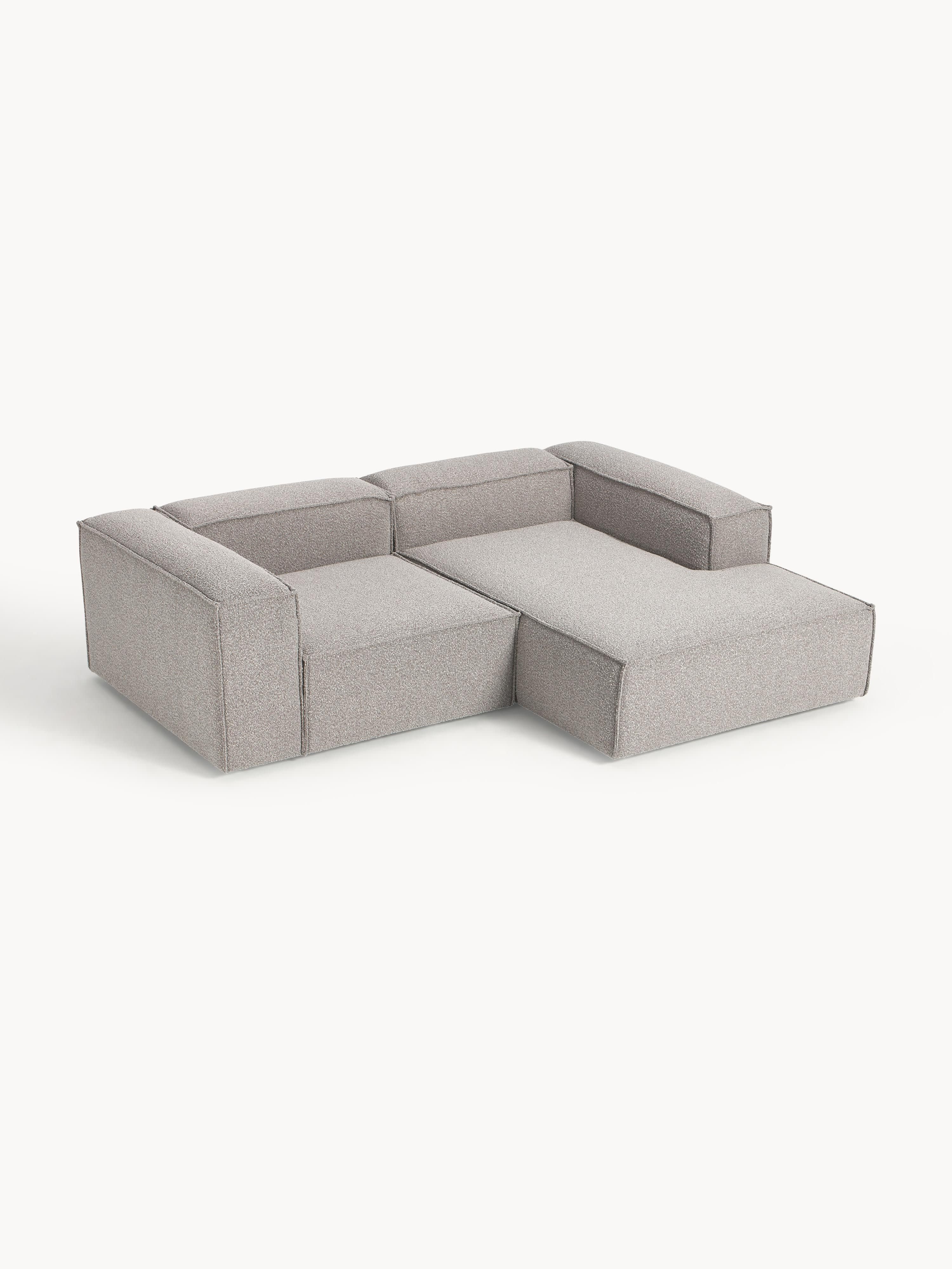 Lennon Bouclé Modular Corner Sofa (3-seater)