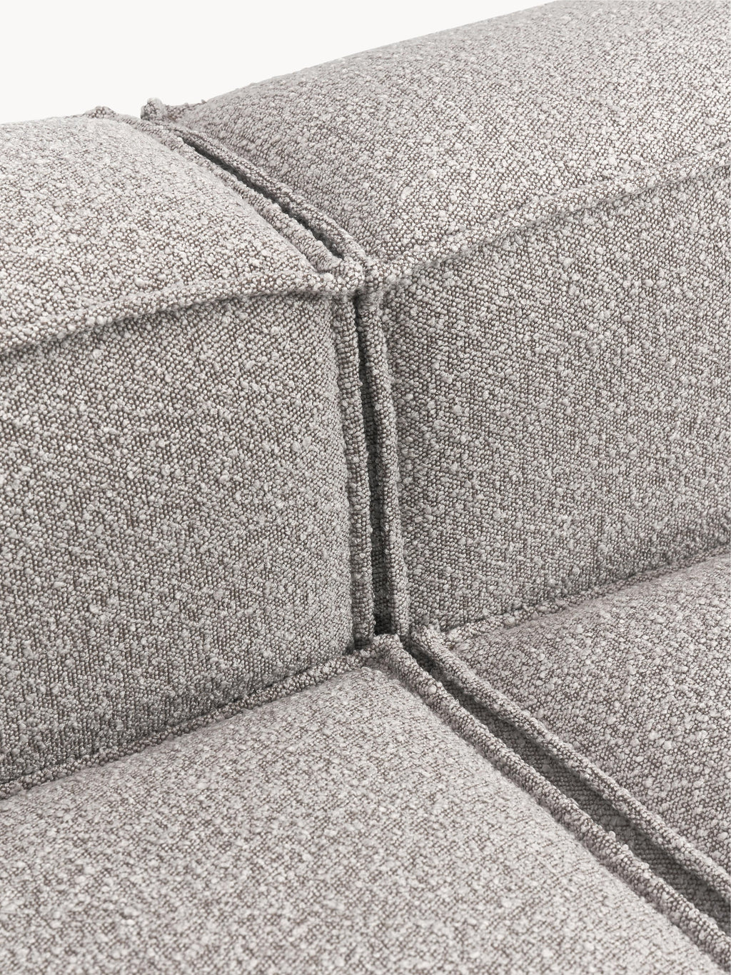 Lennon Bouclé Modular Corner Sofa (3-seater)