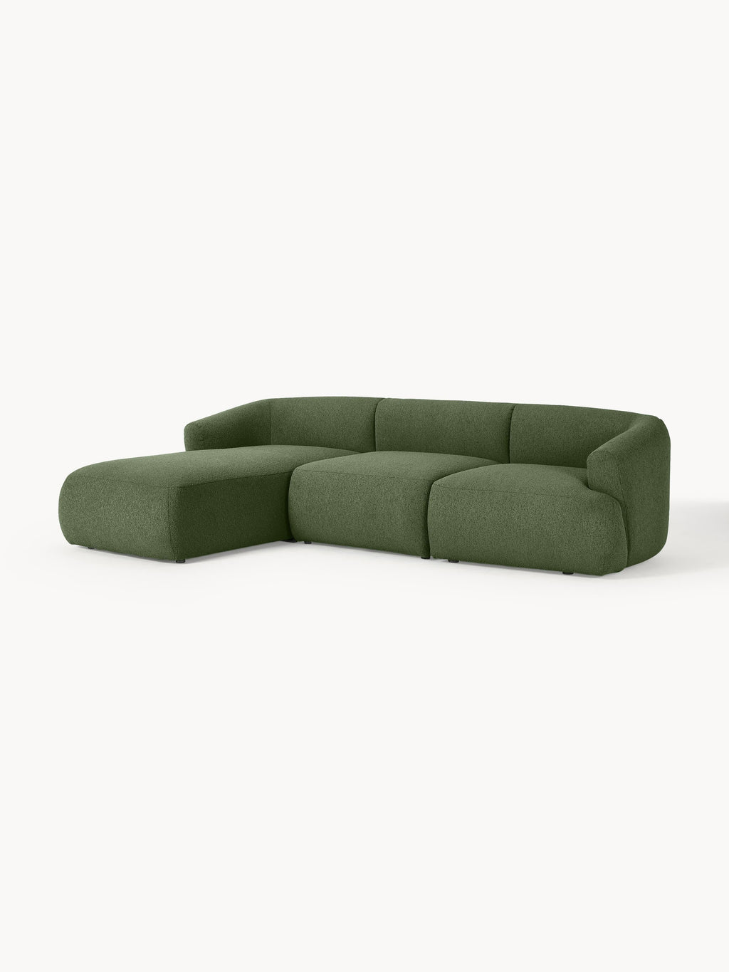 Sofia Modular Bouclé Corner Sofa (3-seater)