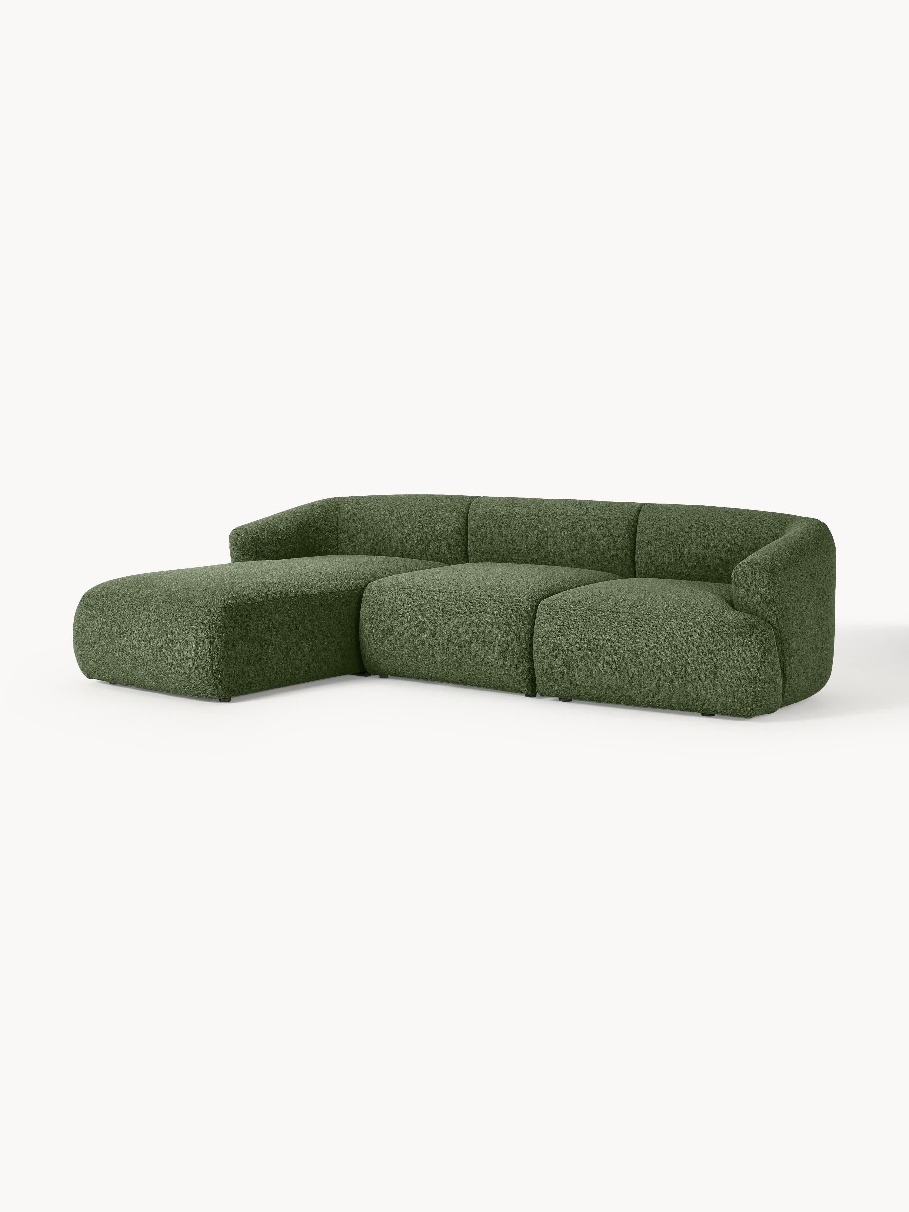Sofia Modular Bouclé Corner Sofa (3-seater)