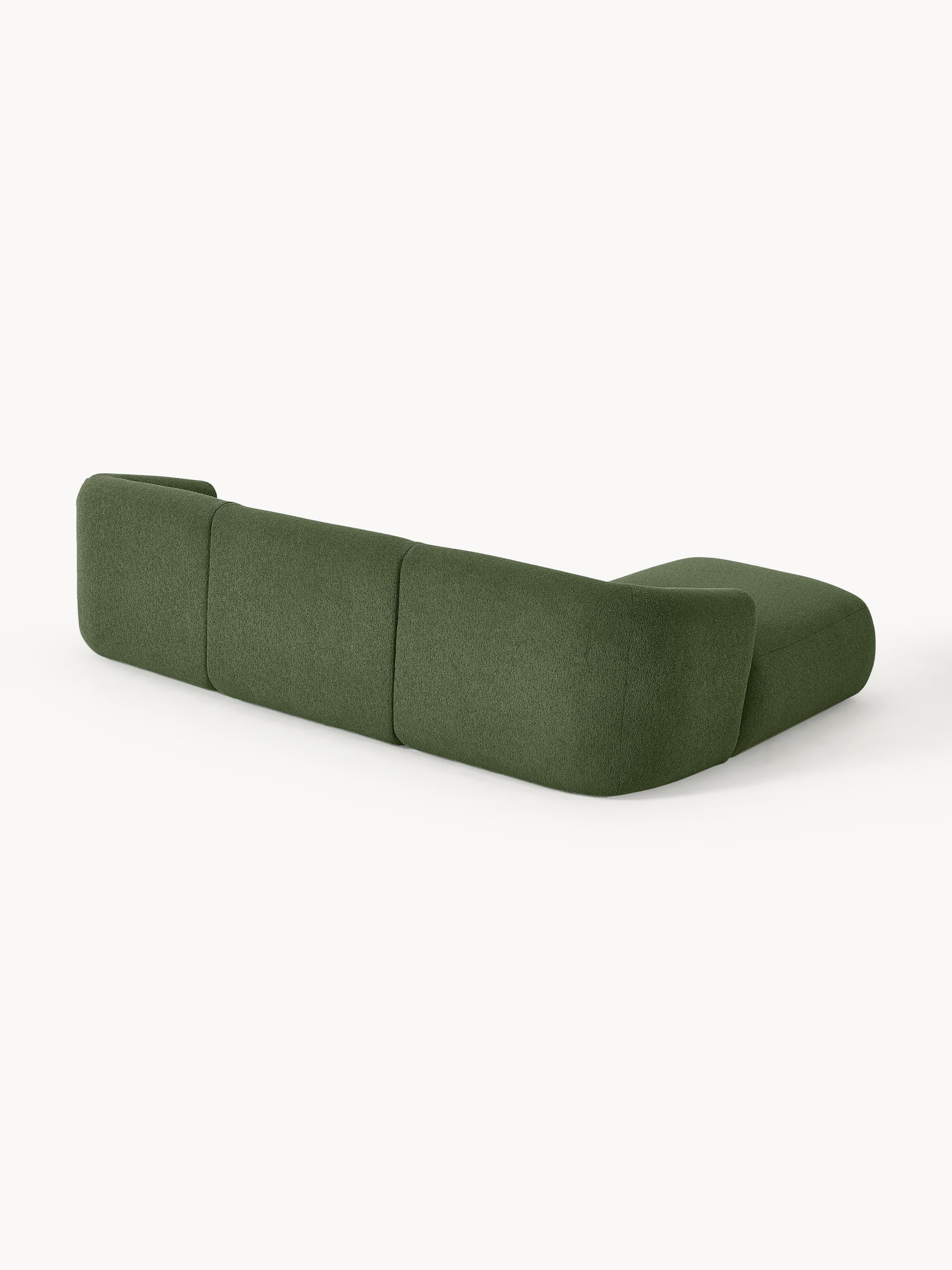 Sofia Modular Bouclé Corner Sofa (3-seater)