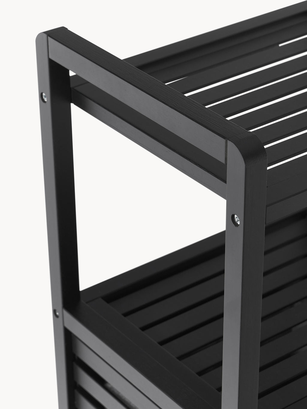 Kit Bathroom Shelf with Laundry Basket