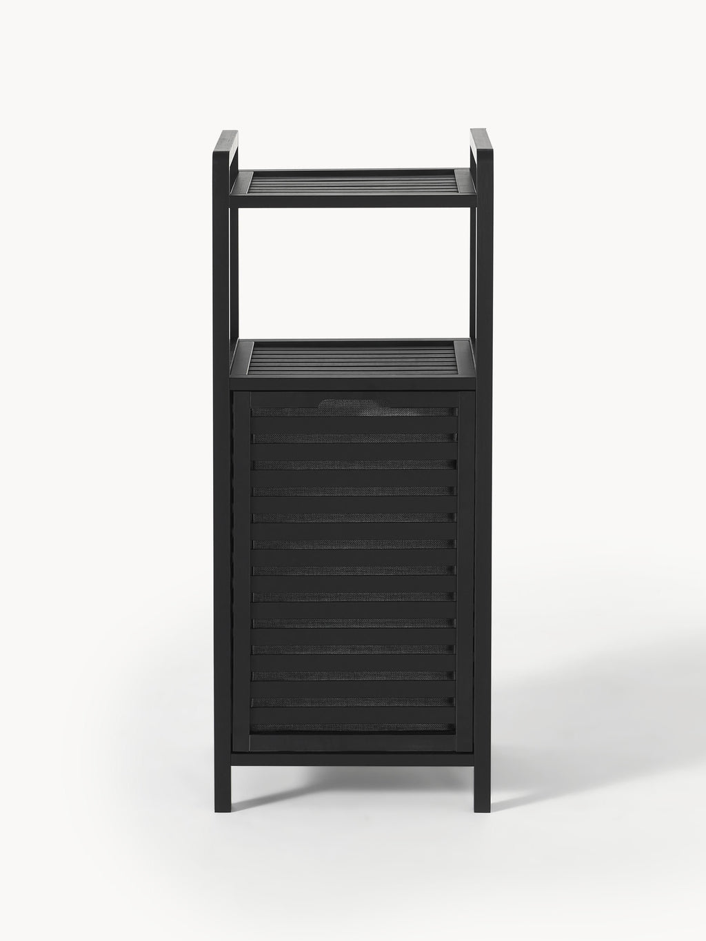 Kit Bathroom Shelf with Laundry Basket