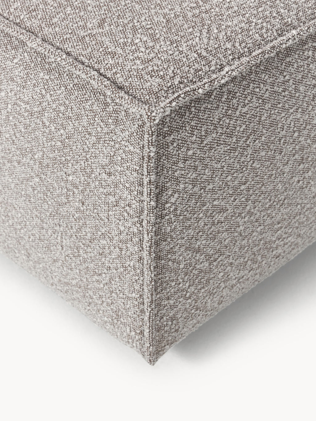 Lennon Bouclé Ottoman