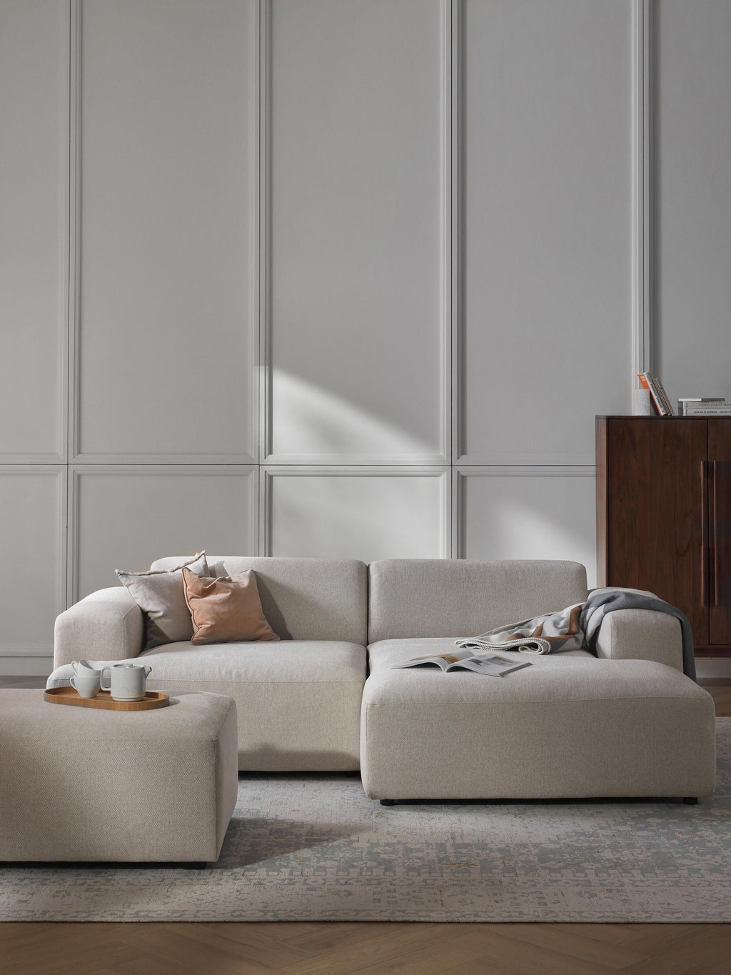 Melva Corner Sofa (3-seater)