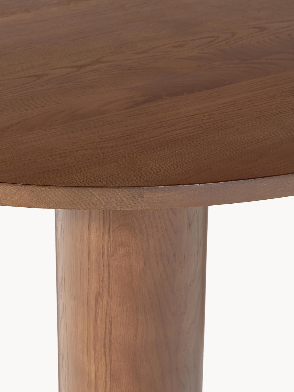 Dunia Oval Oak Wood Dining Table, in various sizes