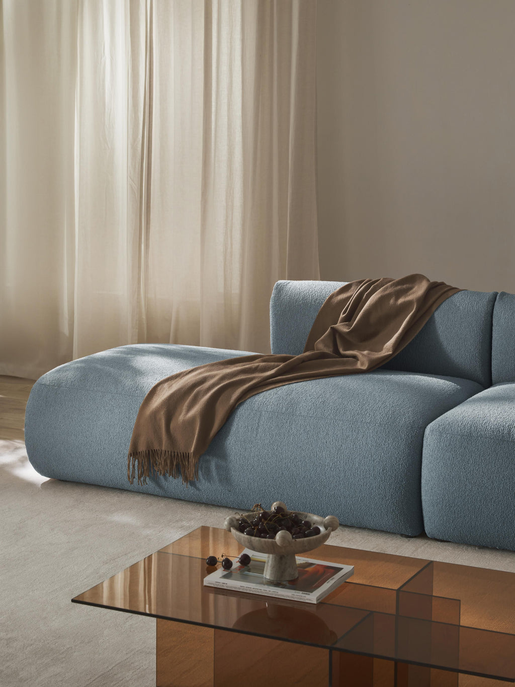 Sofia Bouclé Chaise Module