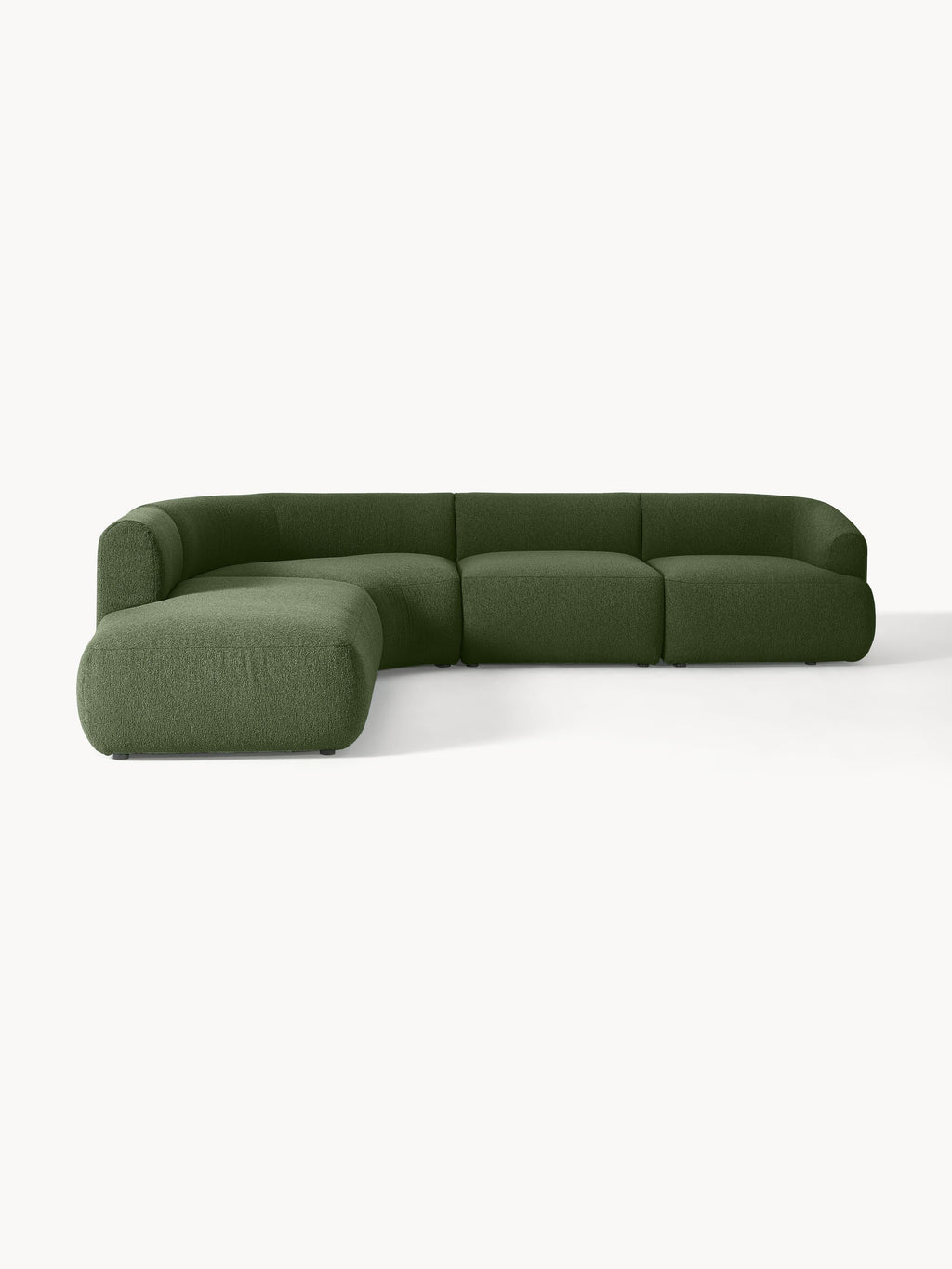 Gallery image 1 - Modular Bouclé Corner Sofa Sofia (4-seater)
