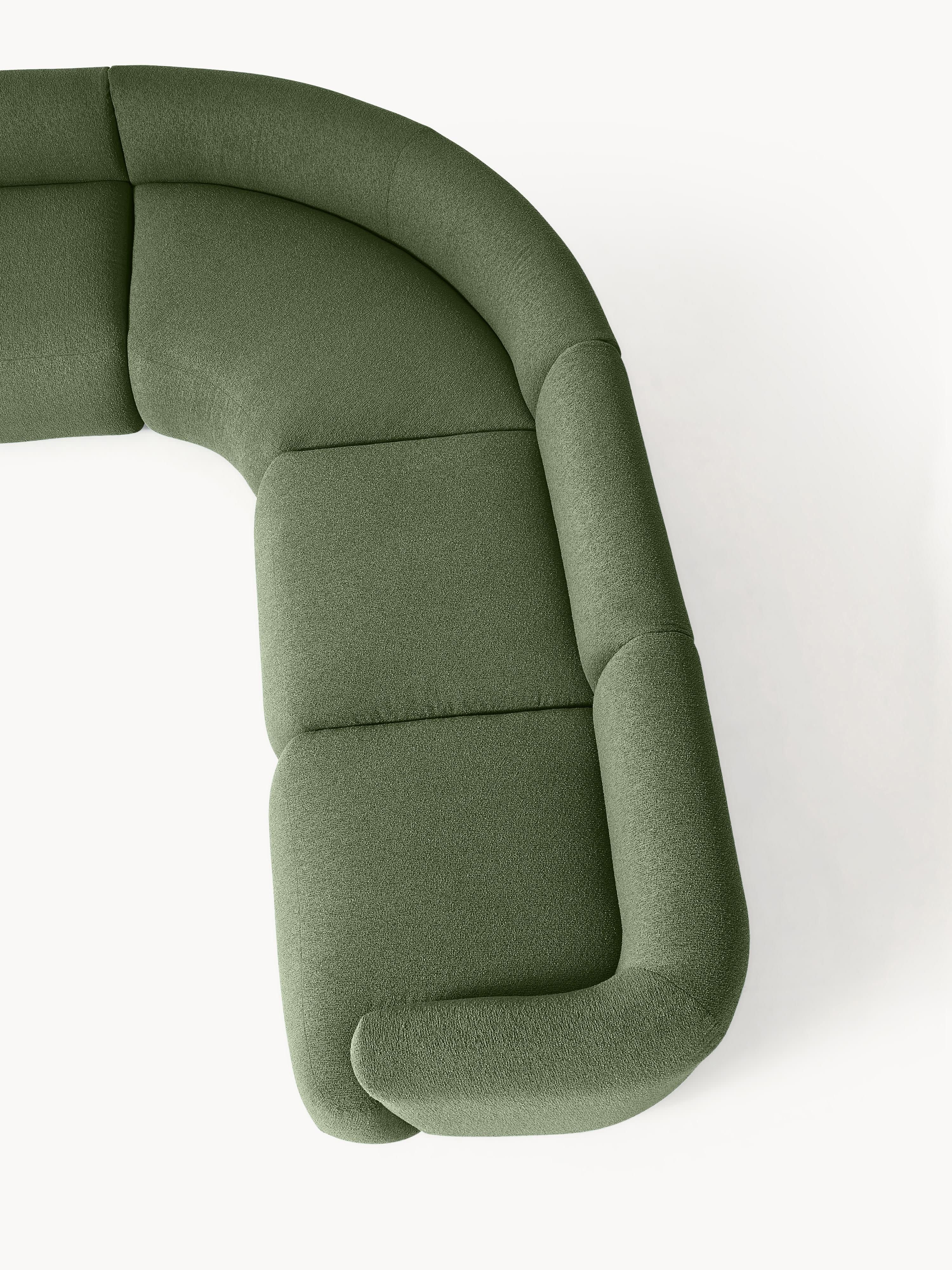 Sofia Modular Bouclé Corner Sofa (4-seater)