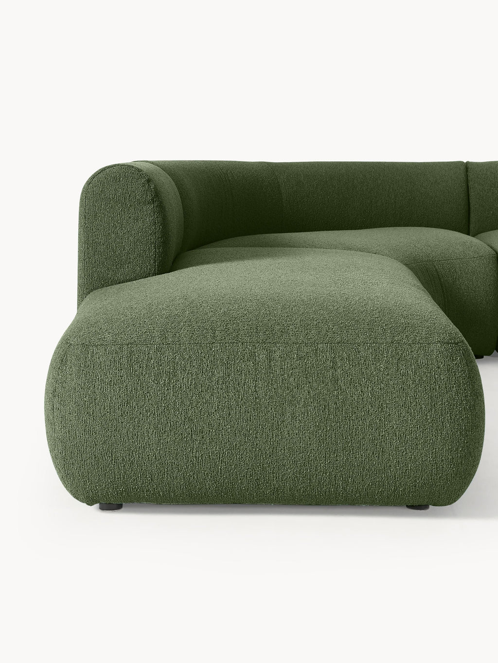Sofia Modular Bouclé Corner Sofa (4-seater)