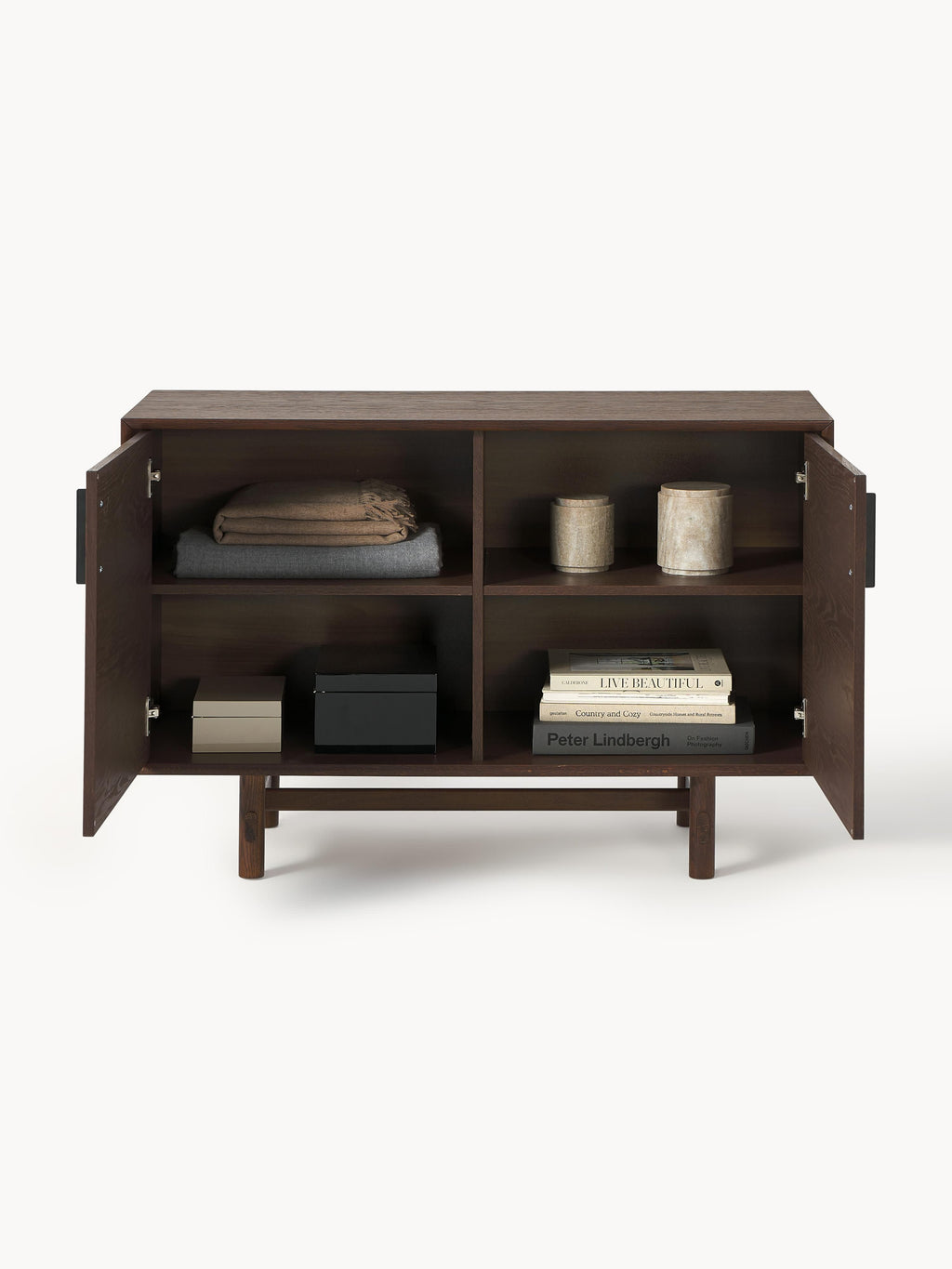 Diana Small Oak Wood Sideboard