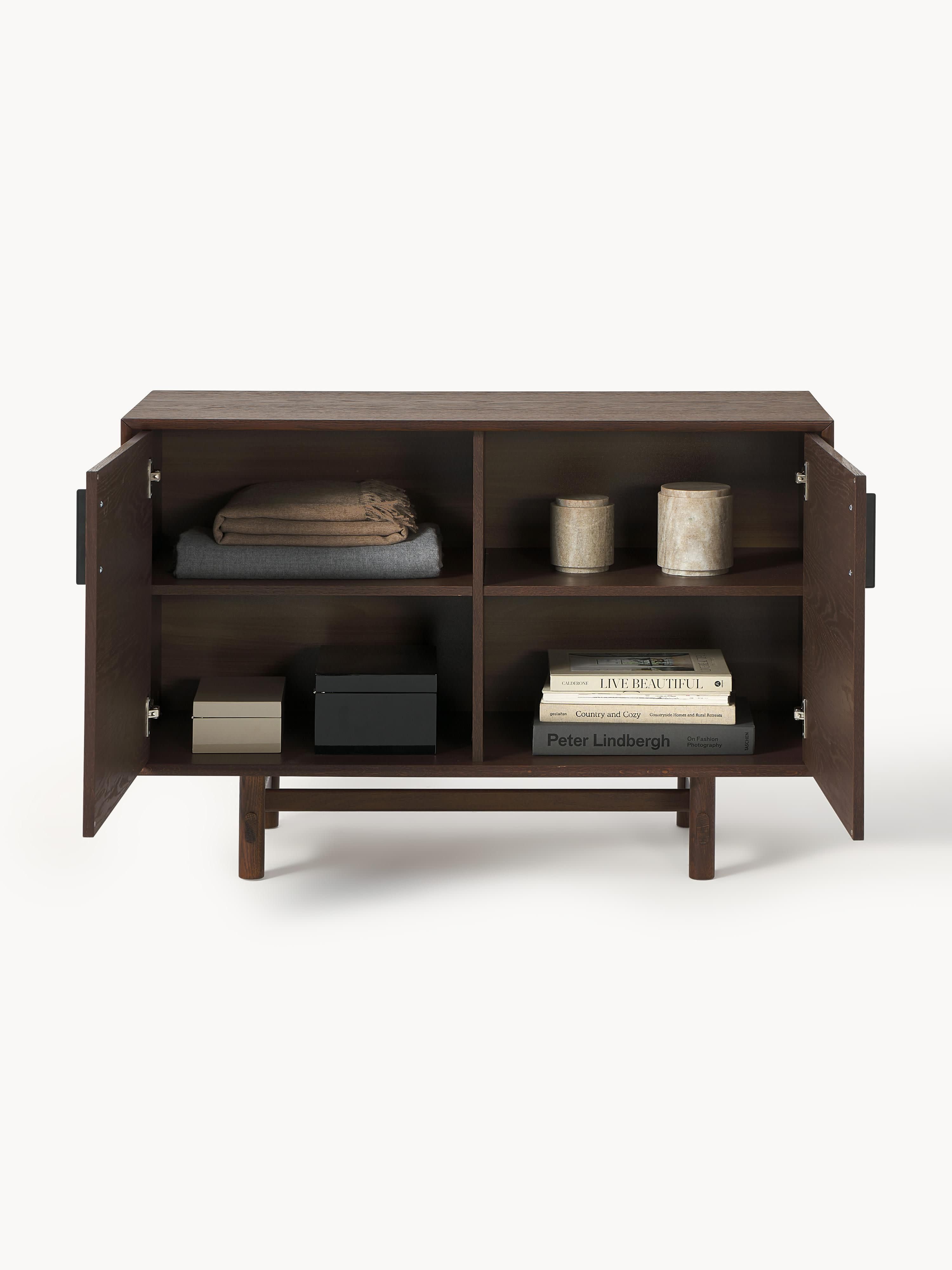 Diana Small Oak Wood Sideboard