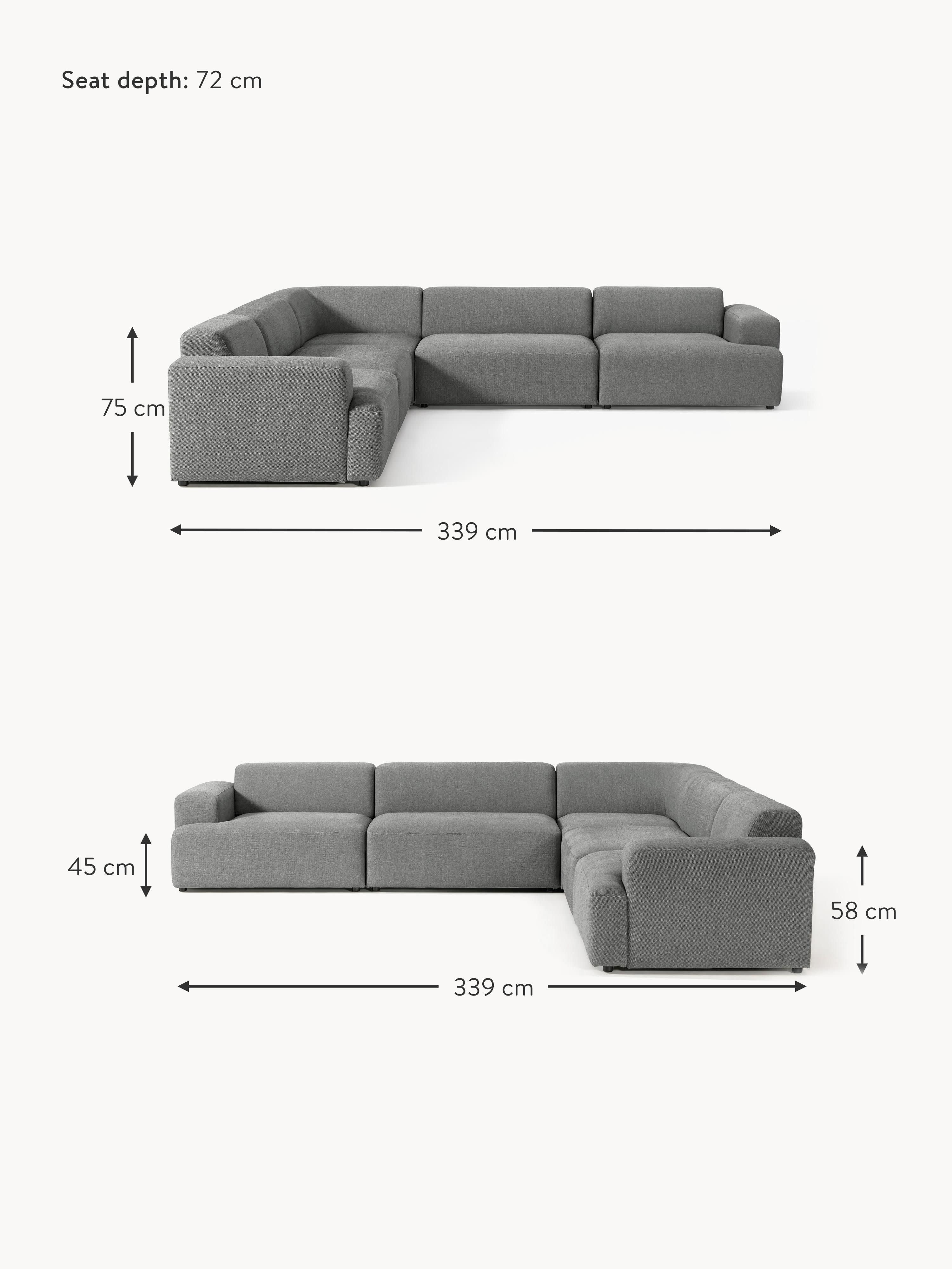 Melva Corner Sofa (4-seater)
