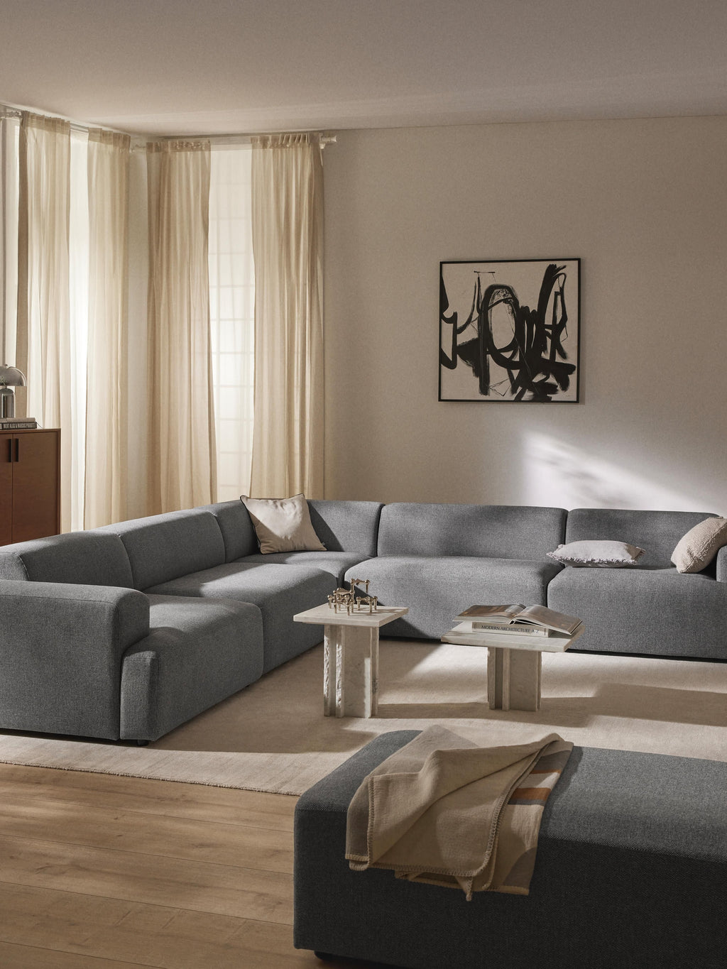 Melva Corner Sofa (4-seater)