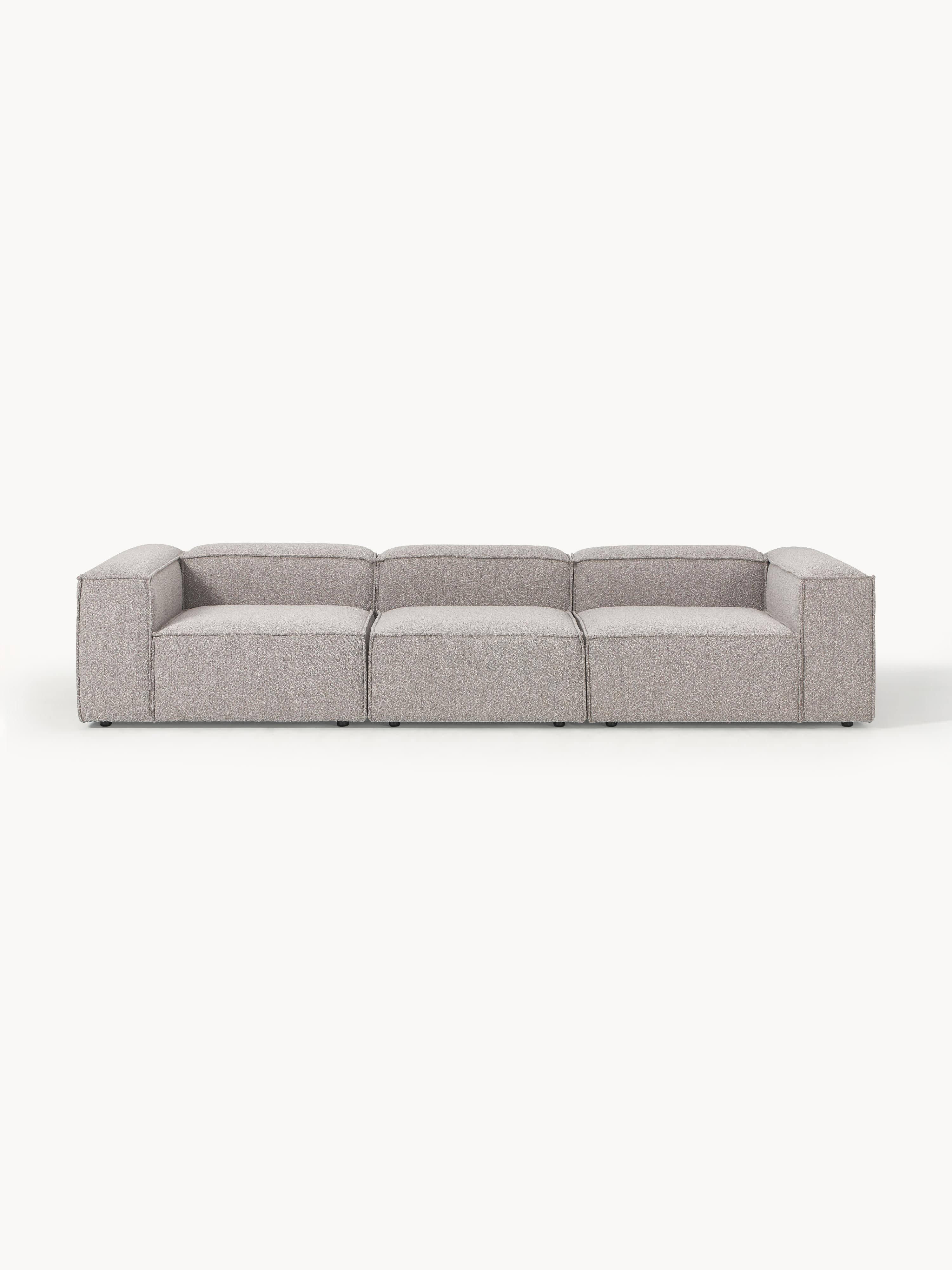 Lennon Bouclé Modular Sofa (4-seater)