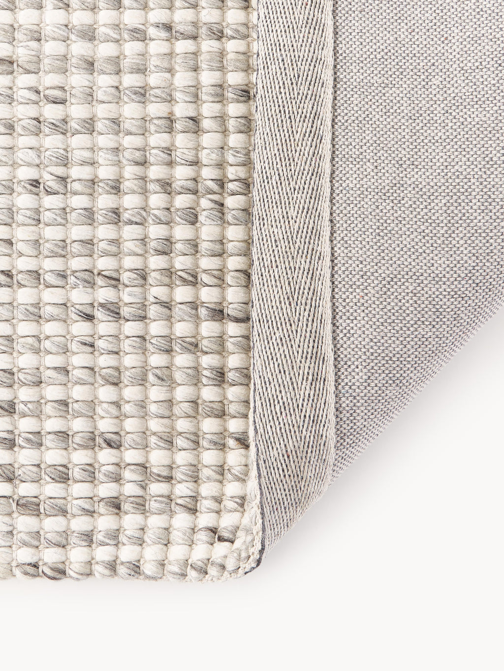 Rumi Hand-Woven Low-Pile Wool Rug