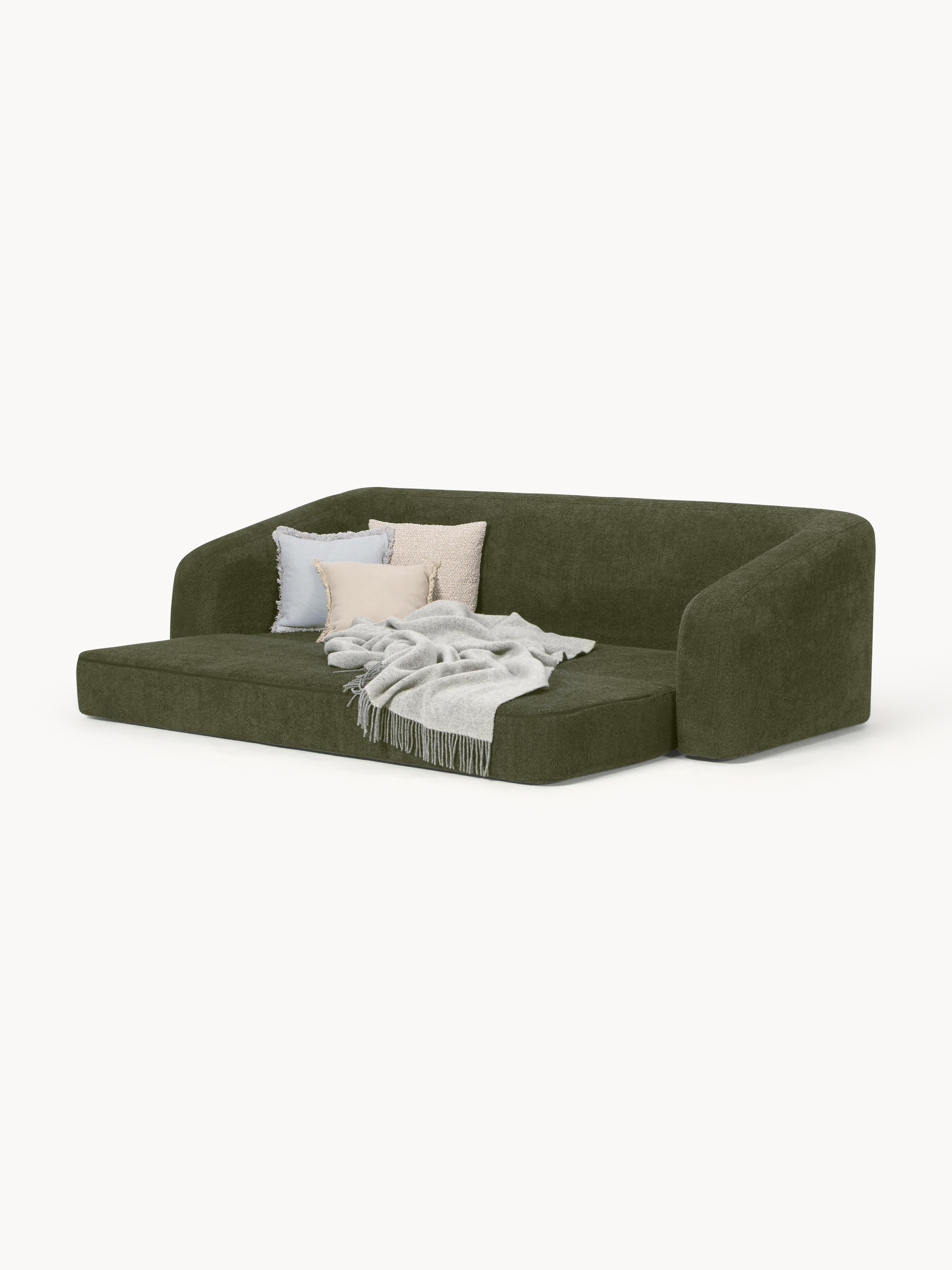 Eliot Teddy Bouclé Sofa Bed (3-seater)