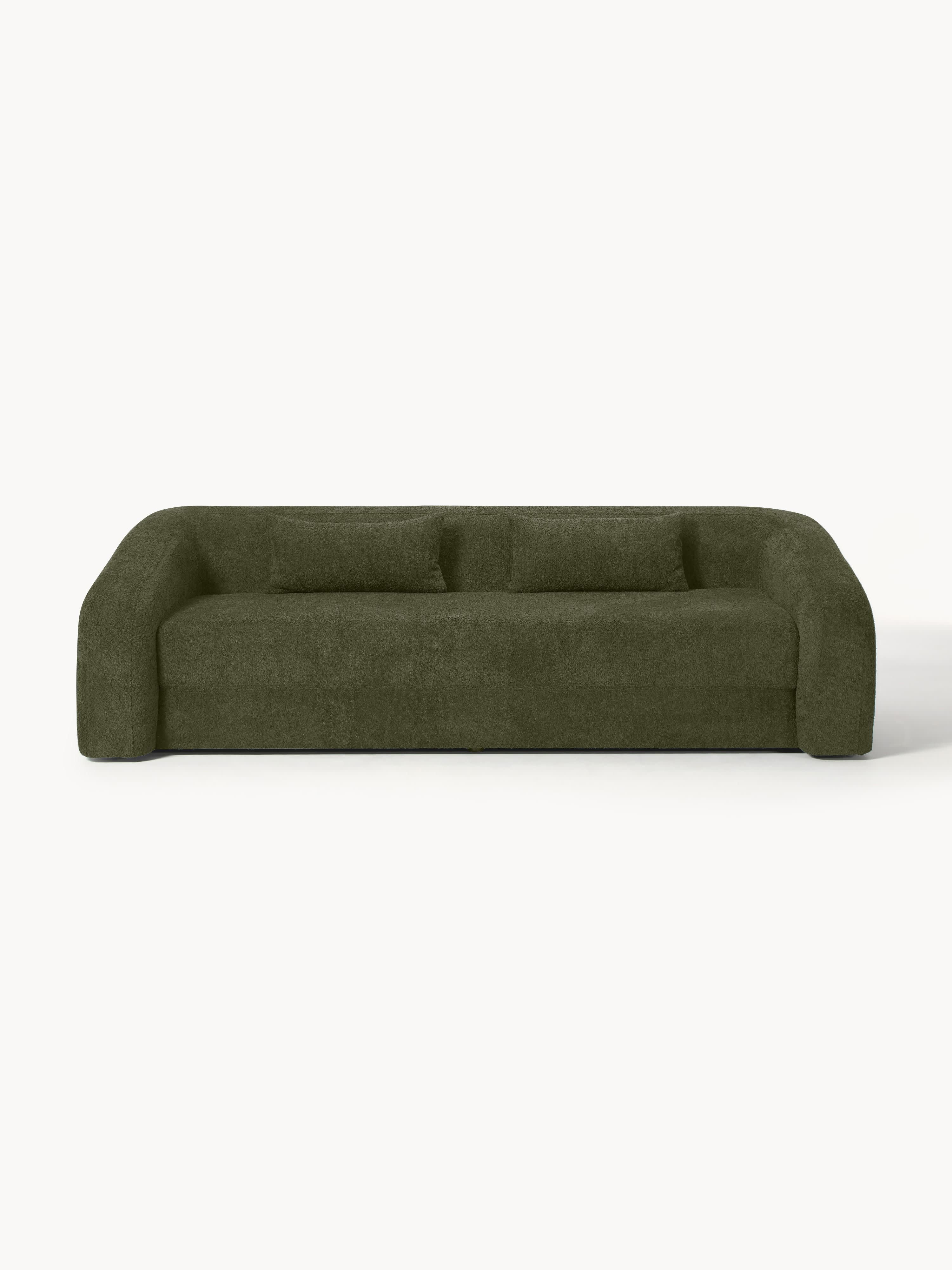 Eliot Teddy Bouclé Sofa Bed (3-seater)
