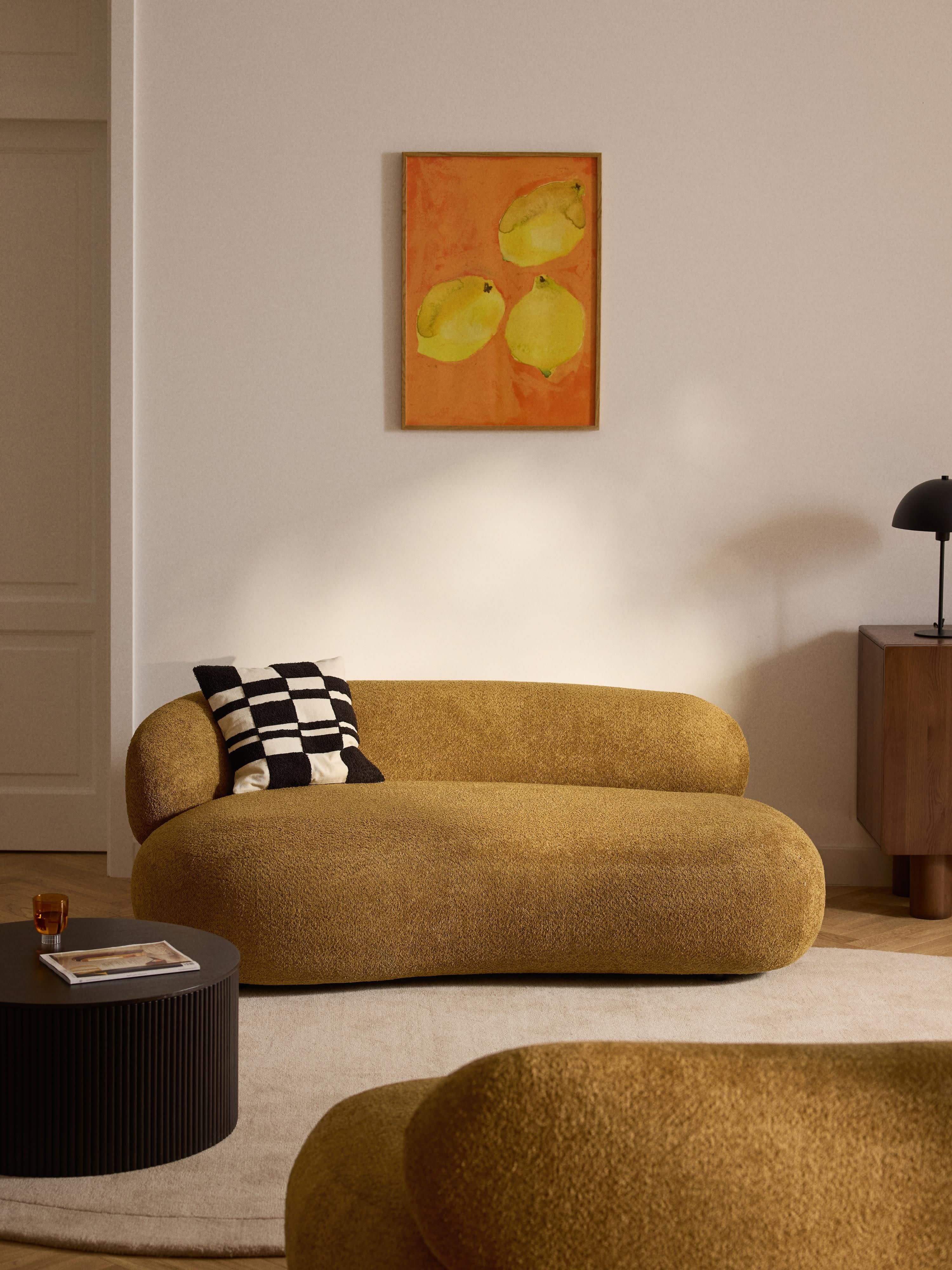 Alba Teddy Bouclé Sofa (2-seater)