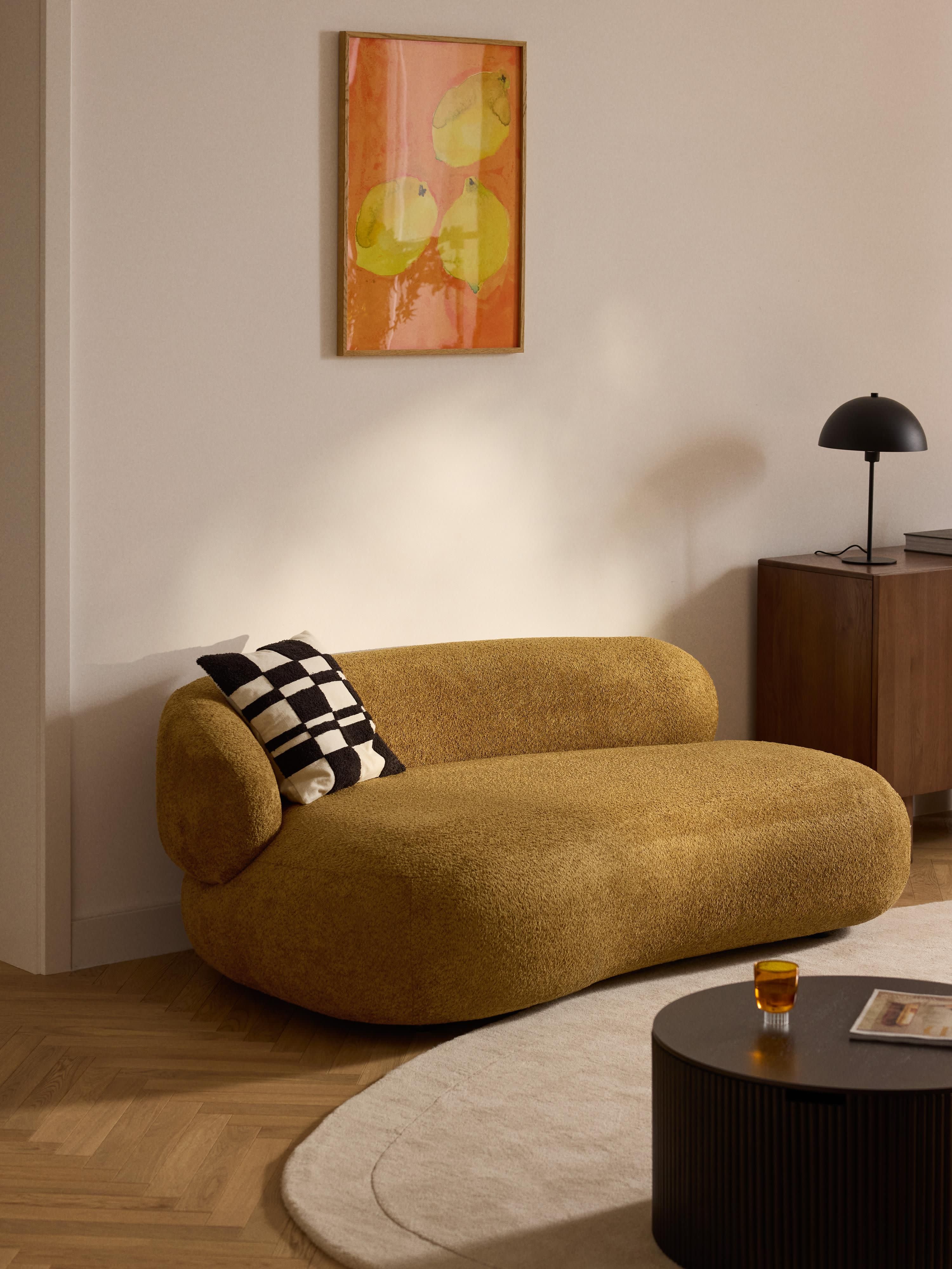 Alba Teddy Bouclé Sofa (2-seater)