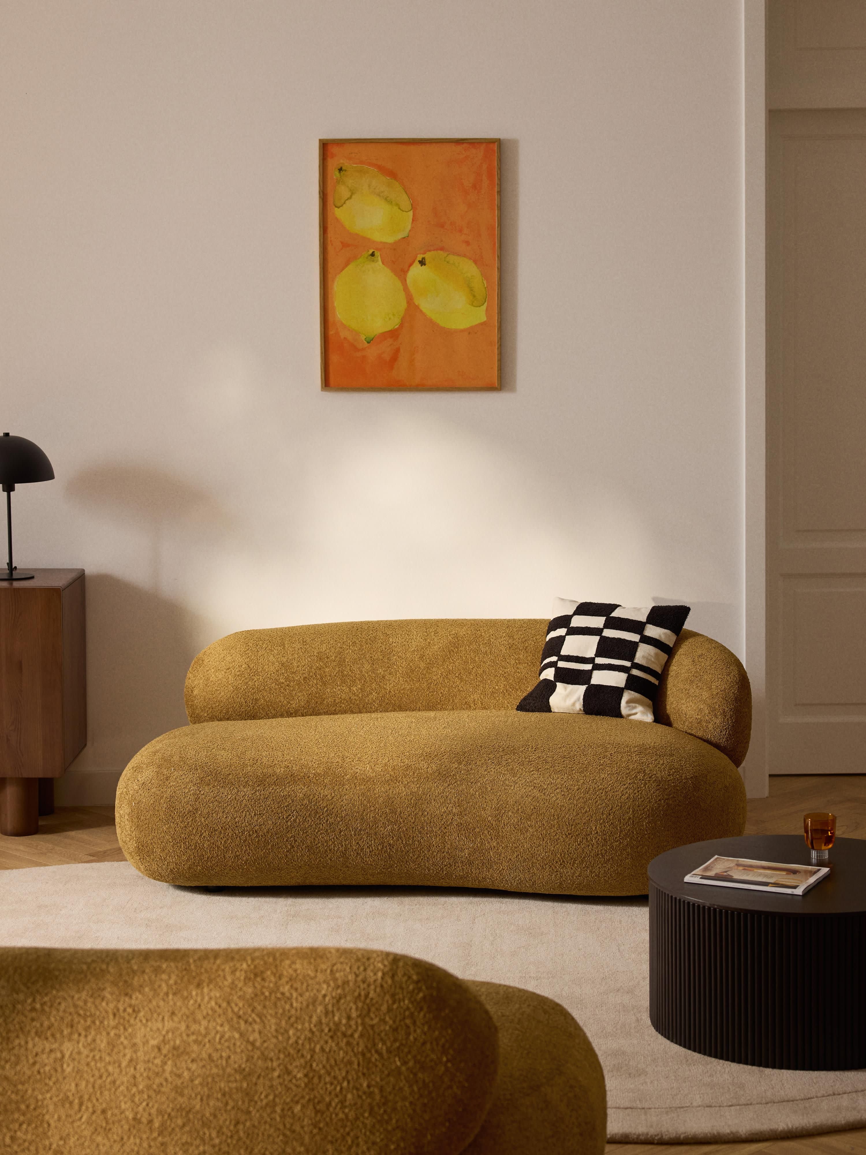 Alba Teddy Bouclé Sofa (2-seater)