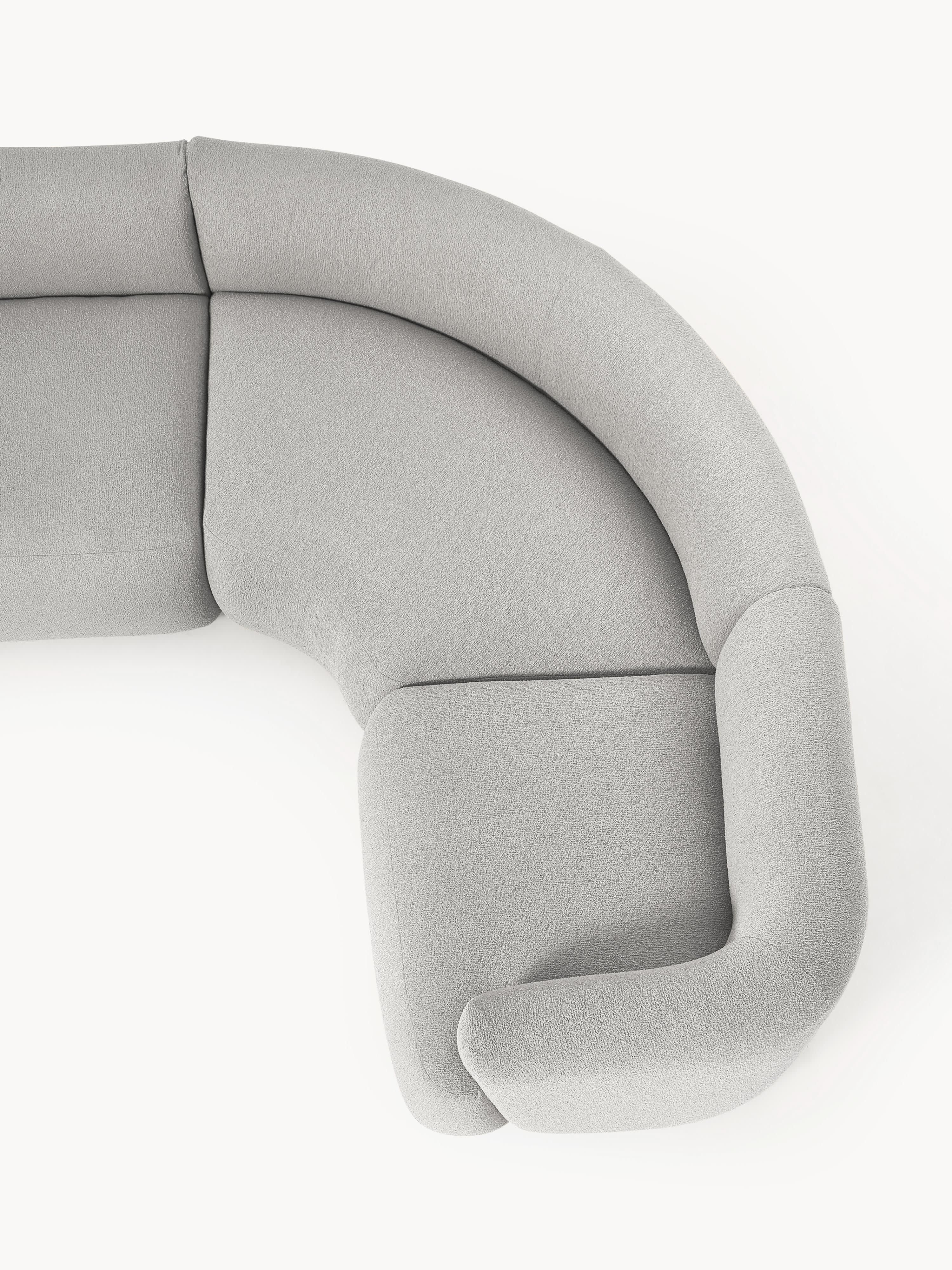 Sofia Modular Bouclé Corner Sofa (4-seater)