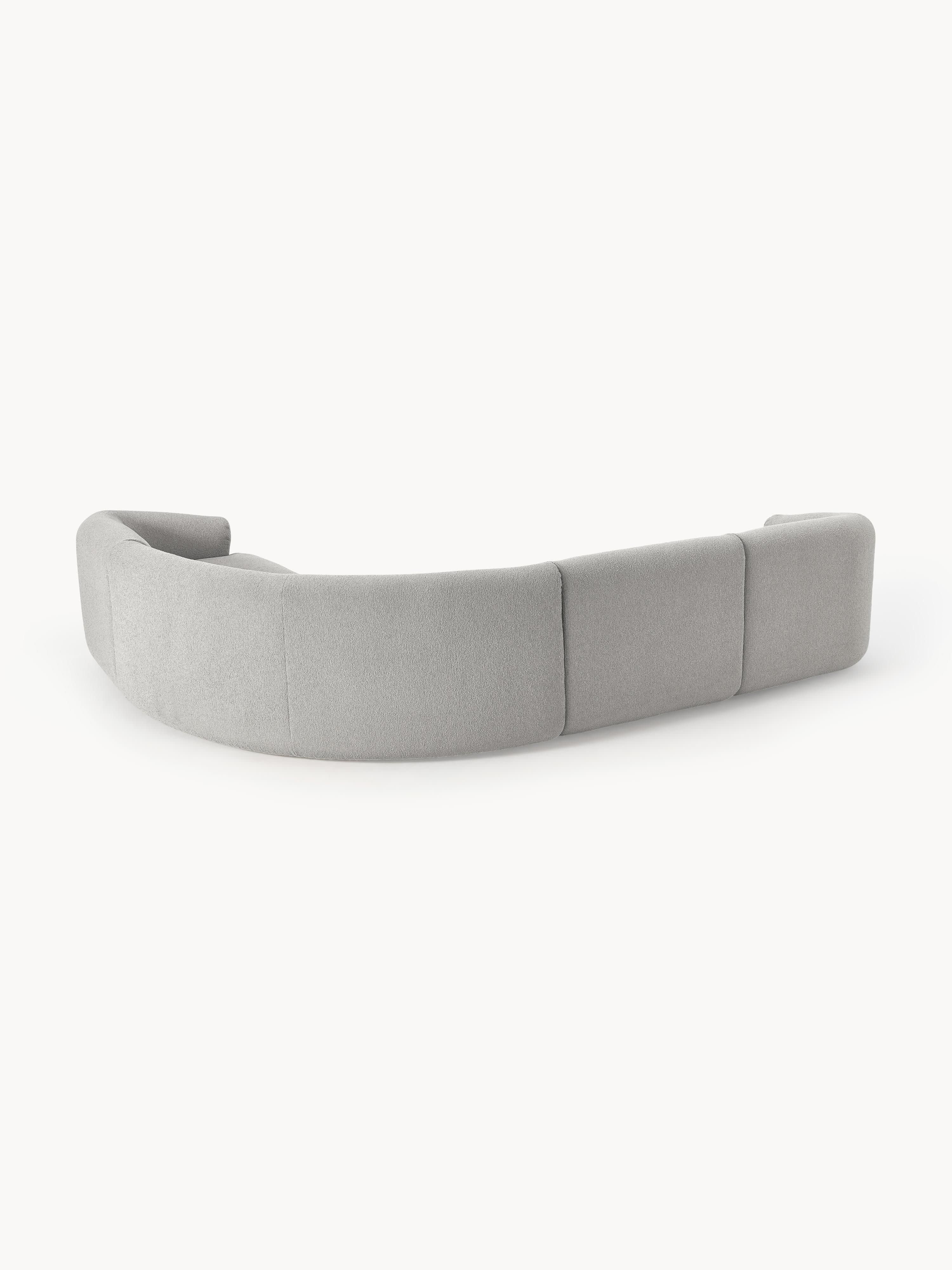 Sofia Modular Bouclé Corner Sofa (4-seater)