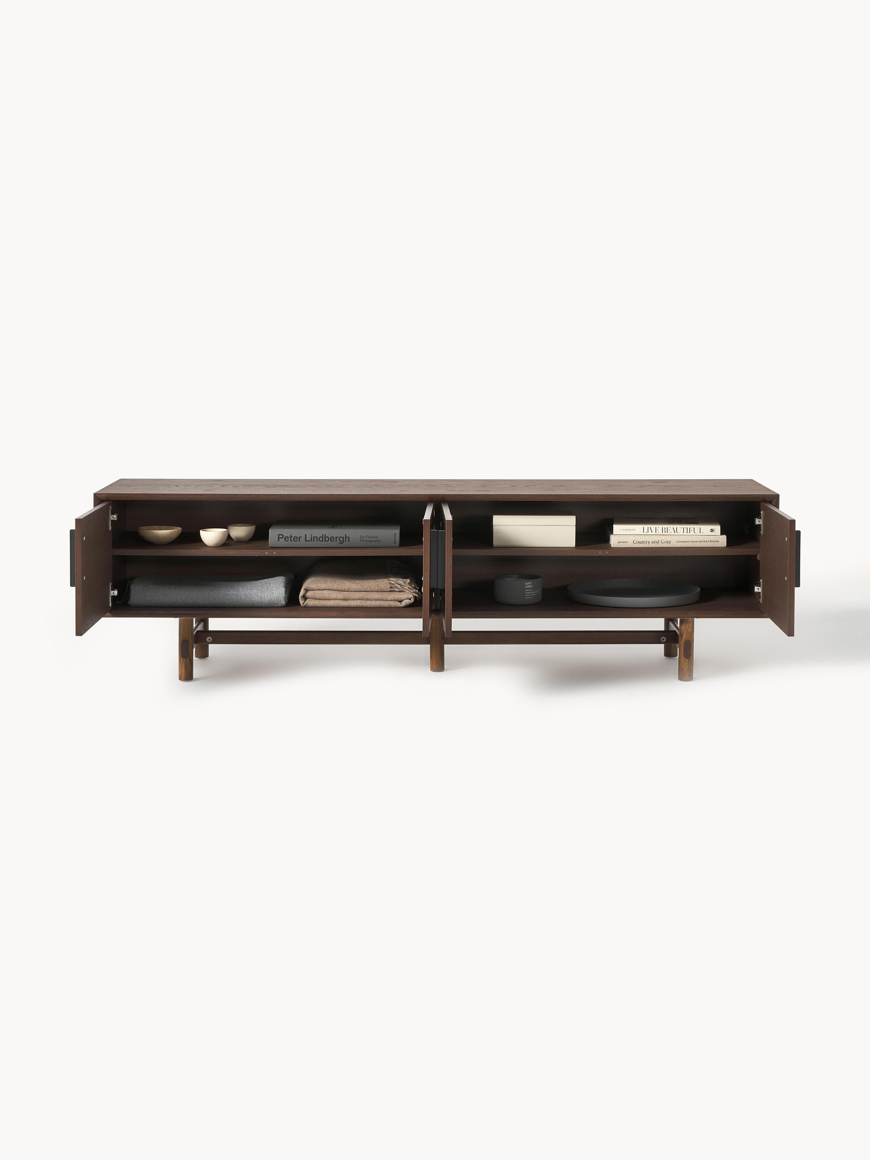 Diana Oak Wood Lowboard