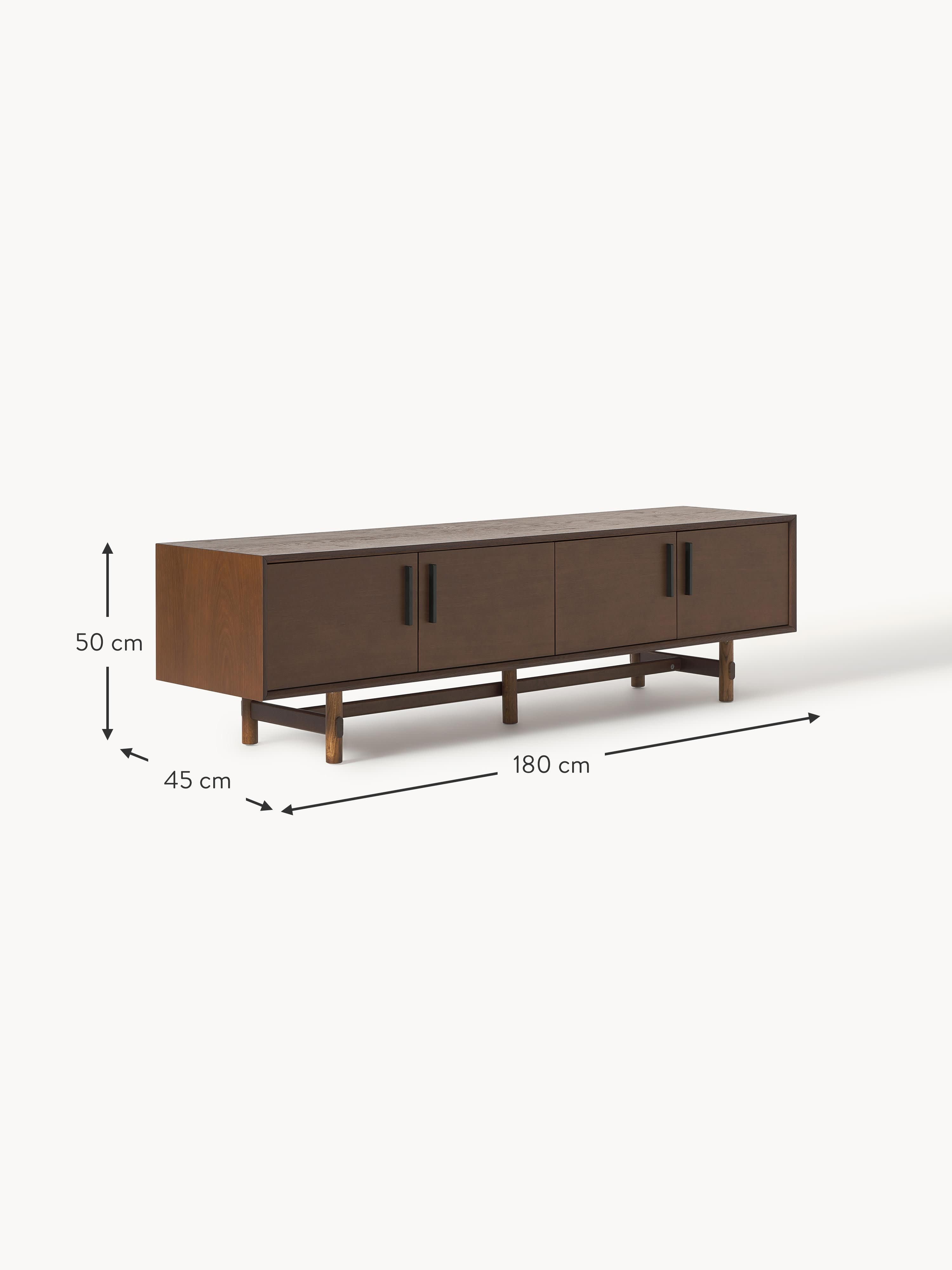 Diana Oak Wood Lowboard