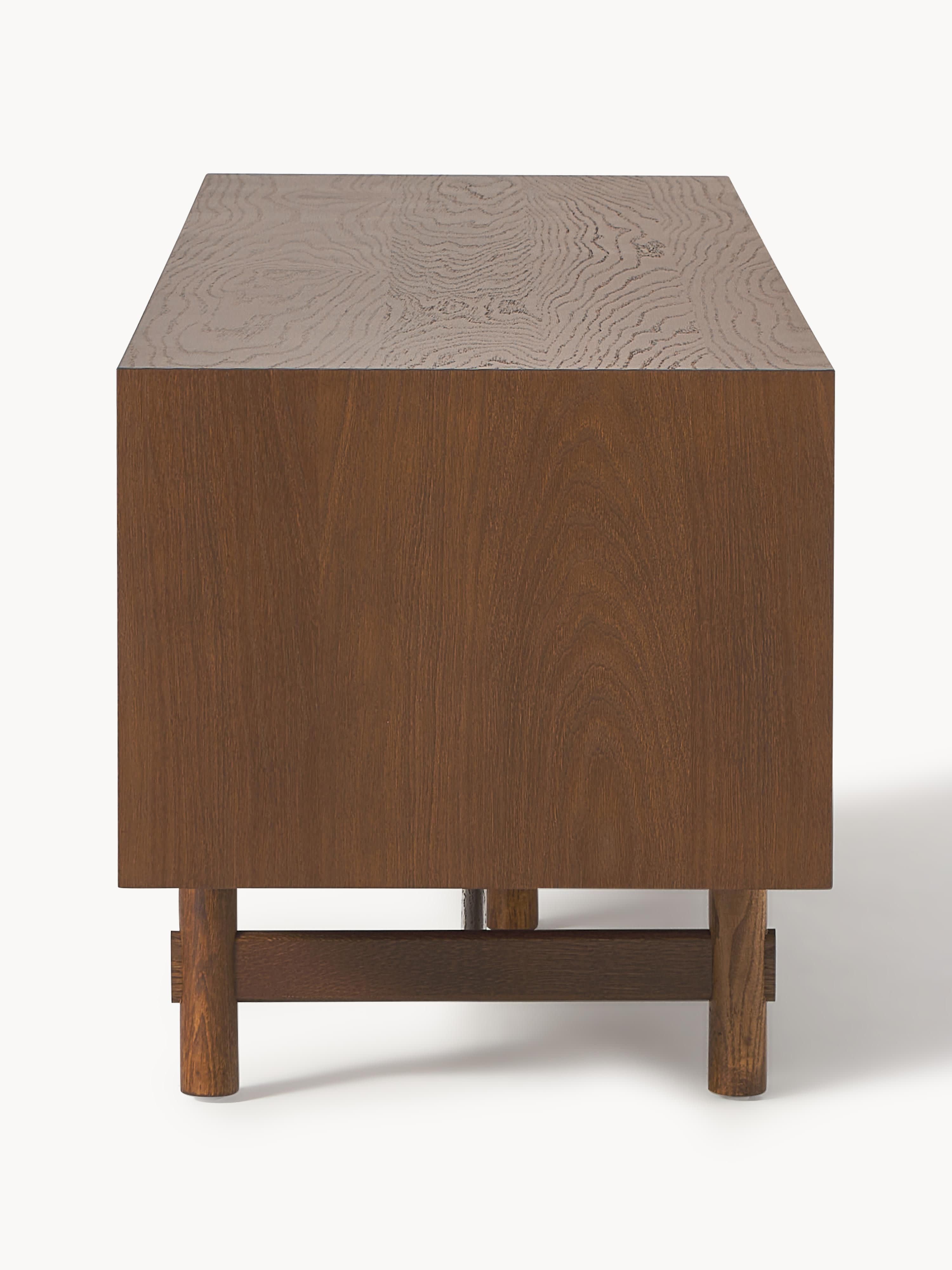 Diana Oak Wood Lowboard