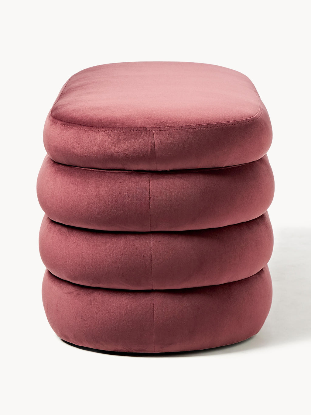 Alto Velvet Upholstered Bench with Storage Space