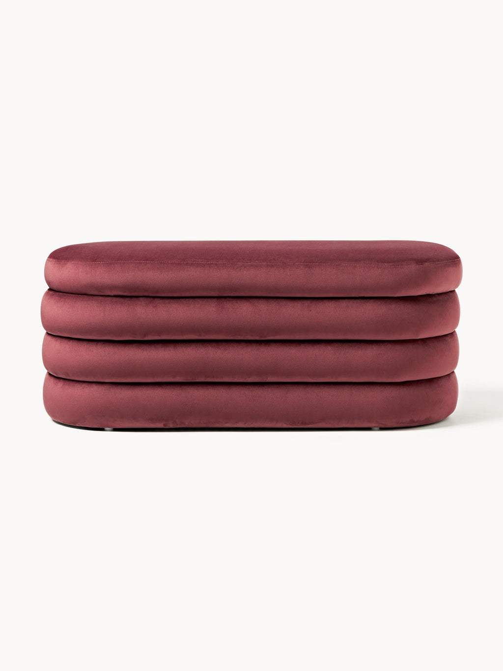 Alto Velvet Upholstered Bench with Storage Space