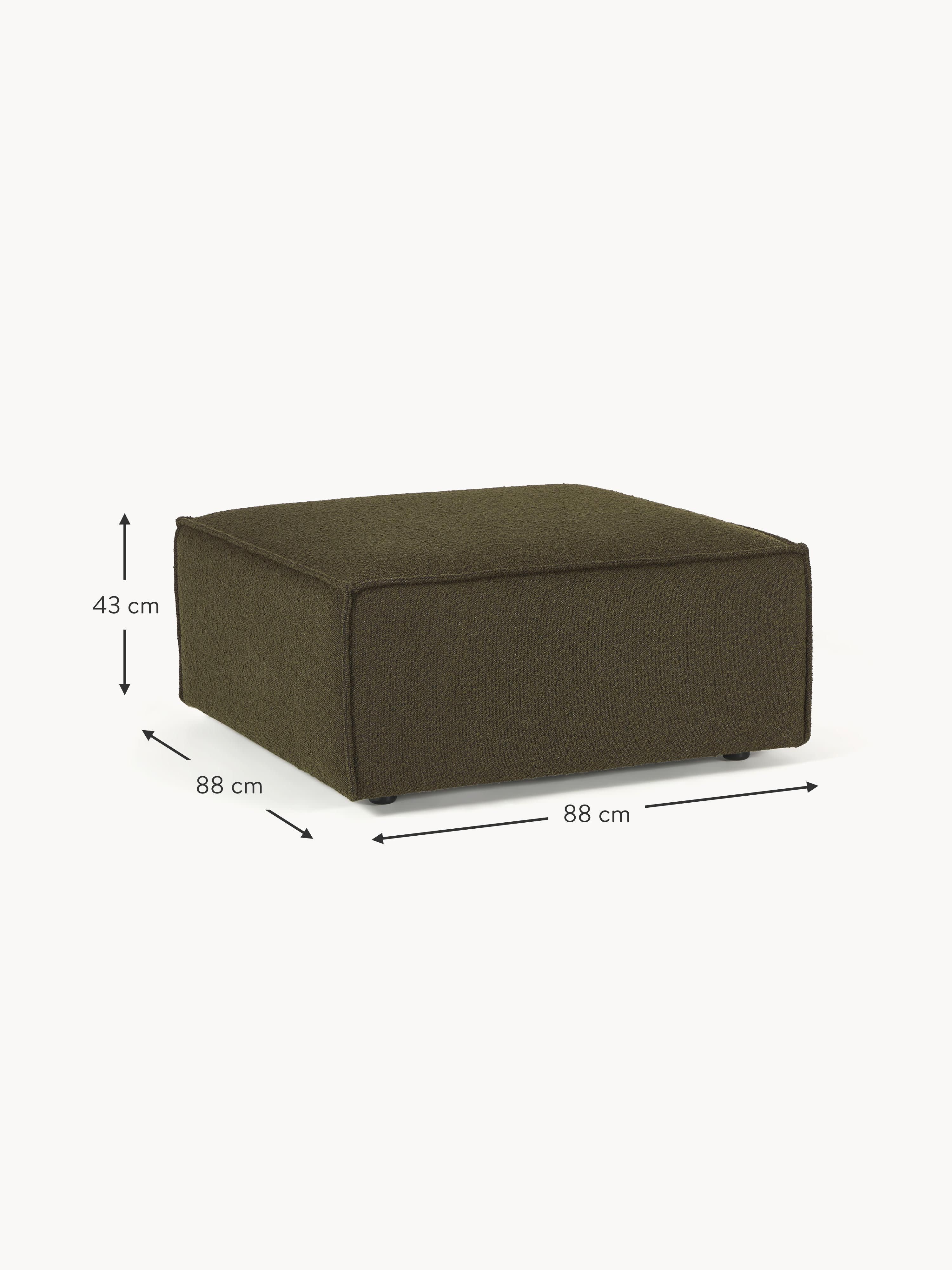 Lennon Bouclé Ottoman