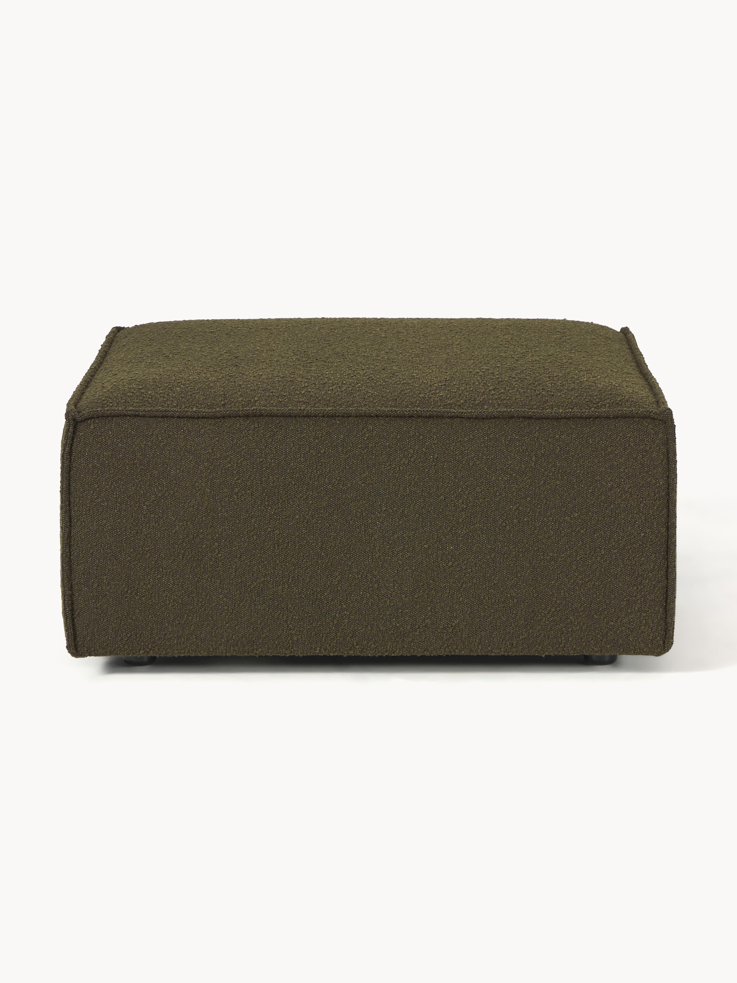 Lennon Bouclé Ottoman