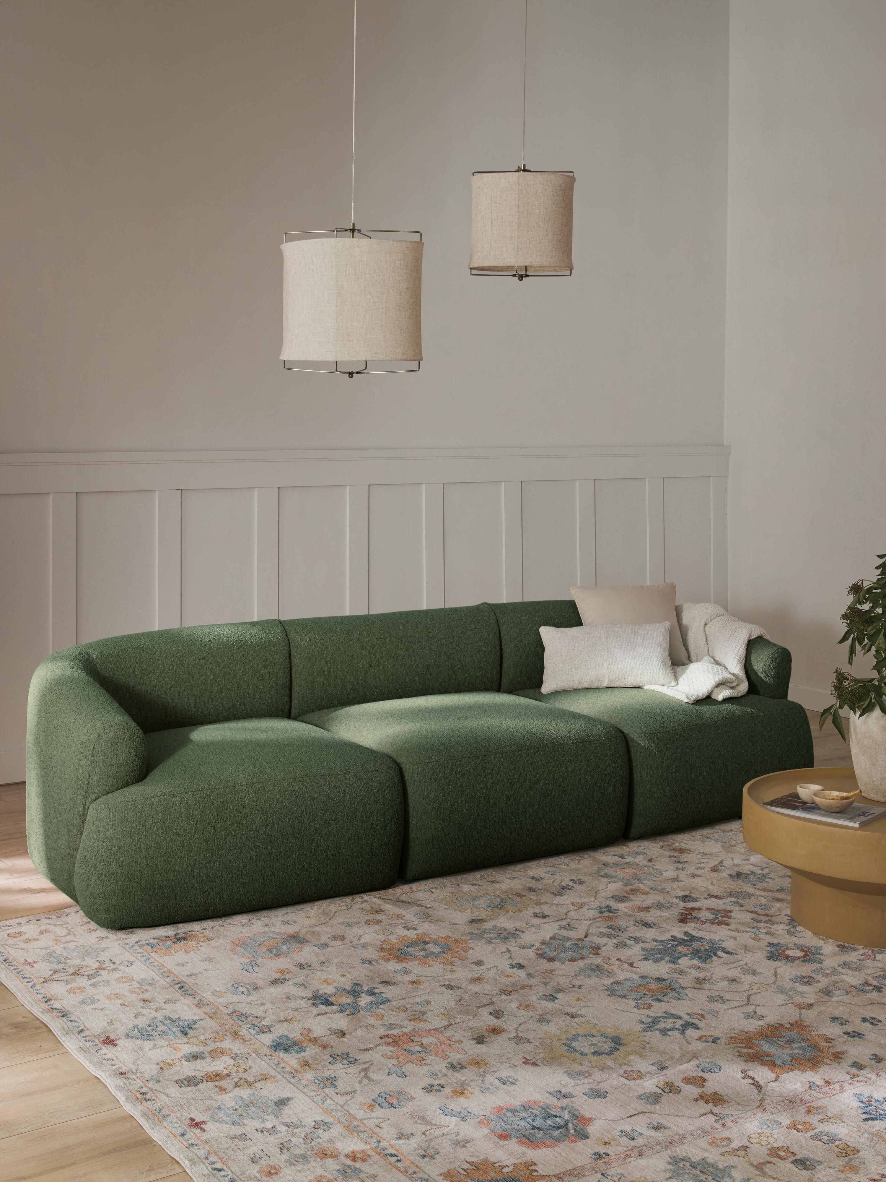 Sofia Modular Bouclé Sofa (4-seater)