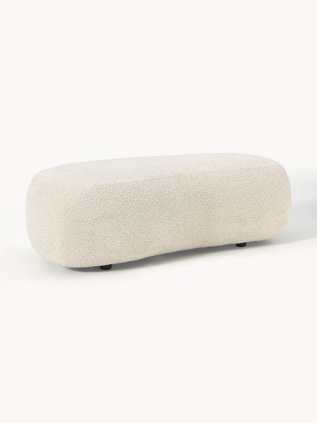 Gallery image 1 - Teddy-Bouclé XL Ottoman Alba