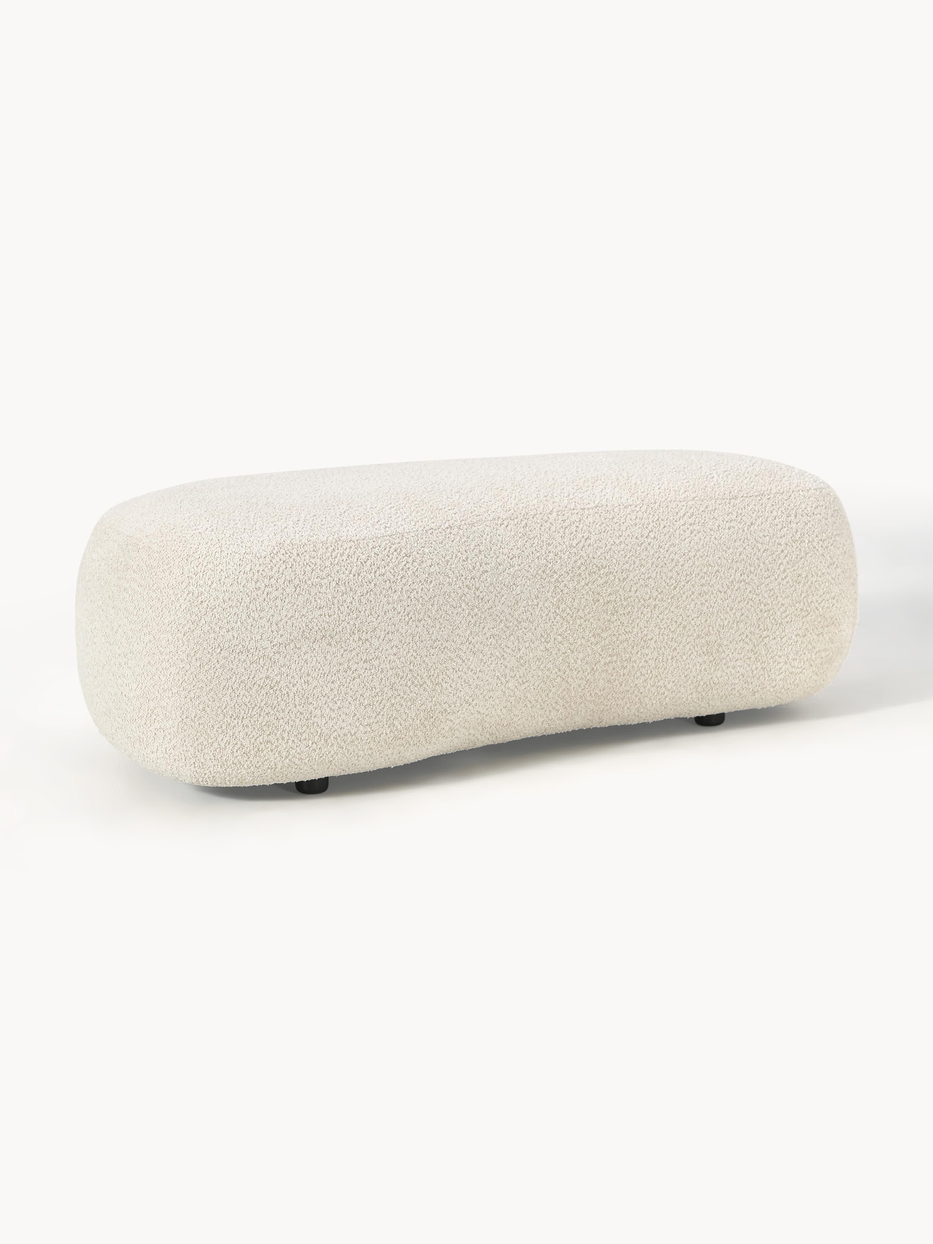 Gallery image 1 - Teddy-Bouclé XL Ottoman Alba