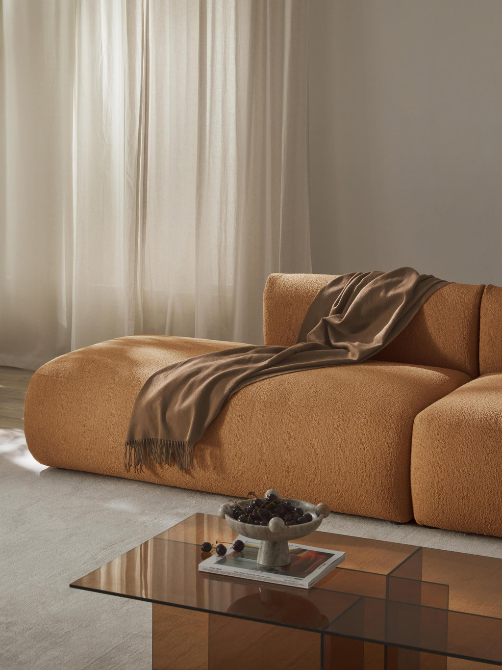 Sofia Bouclé Chaise Module