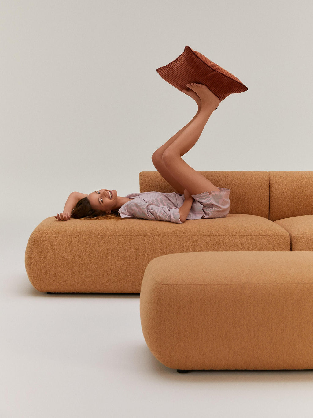 Sofia Bouclé Chaise Module