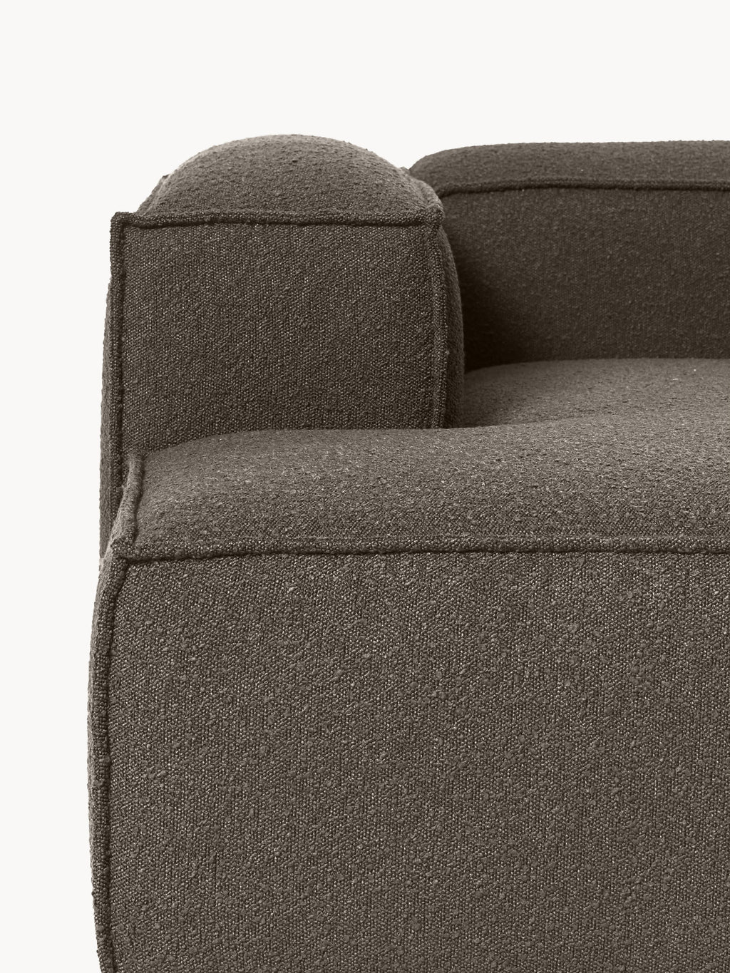 Lennon Bouclé Modular Corner Sofa (4-seater)