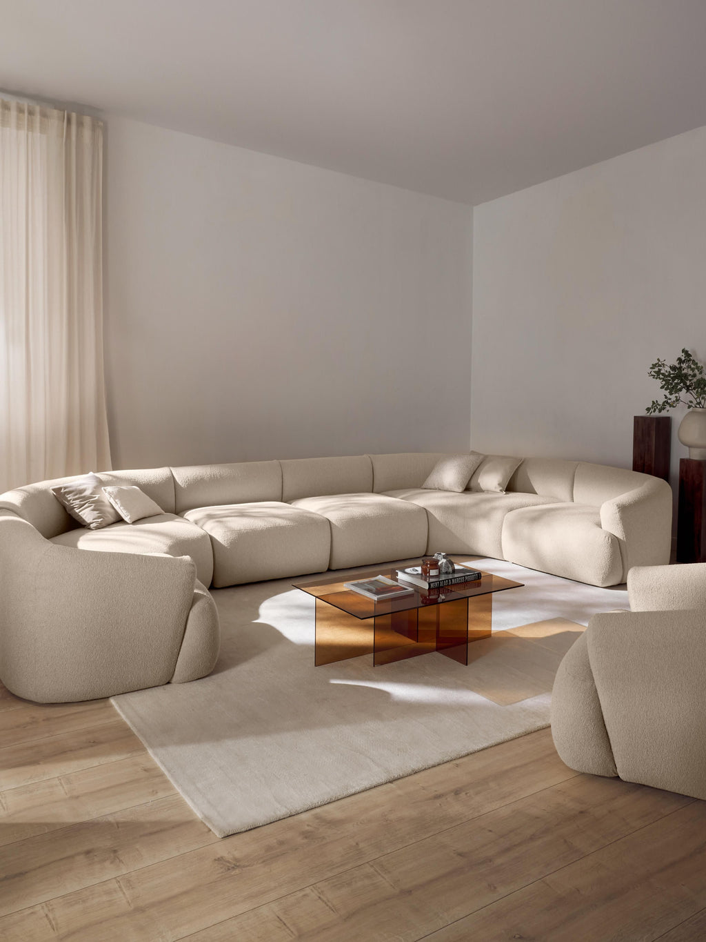 Sofia XL Modular Bouclé Sofa